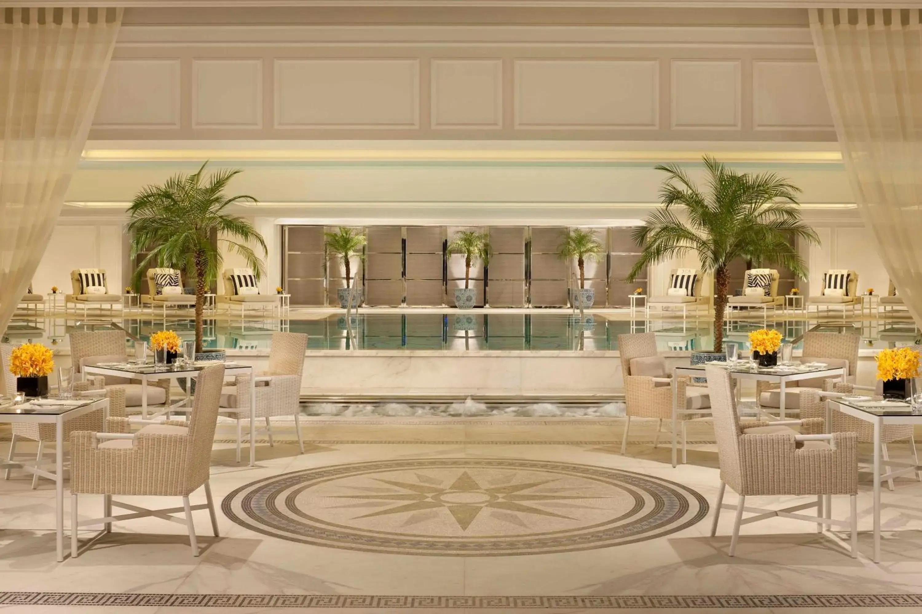 Lobby or reception in The Peninsula Shanghai Lobby or reception in The Peninsula Shanghai