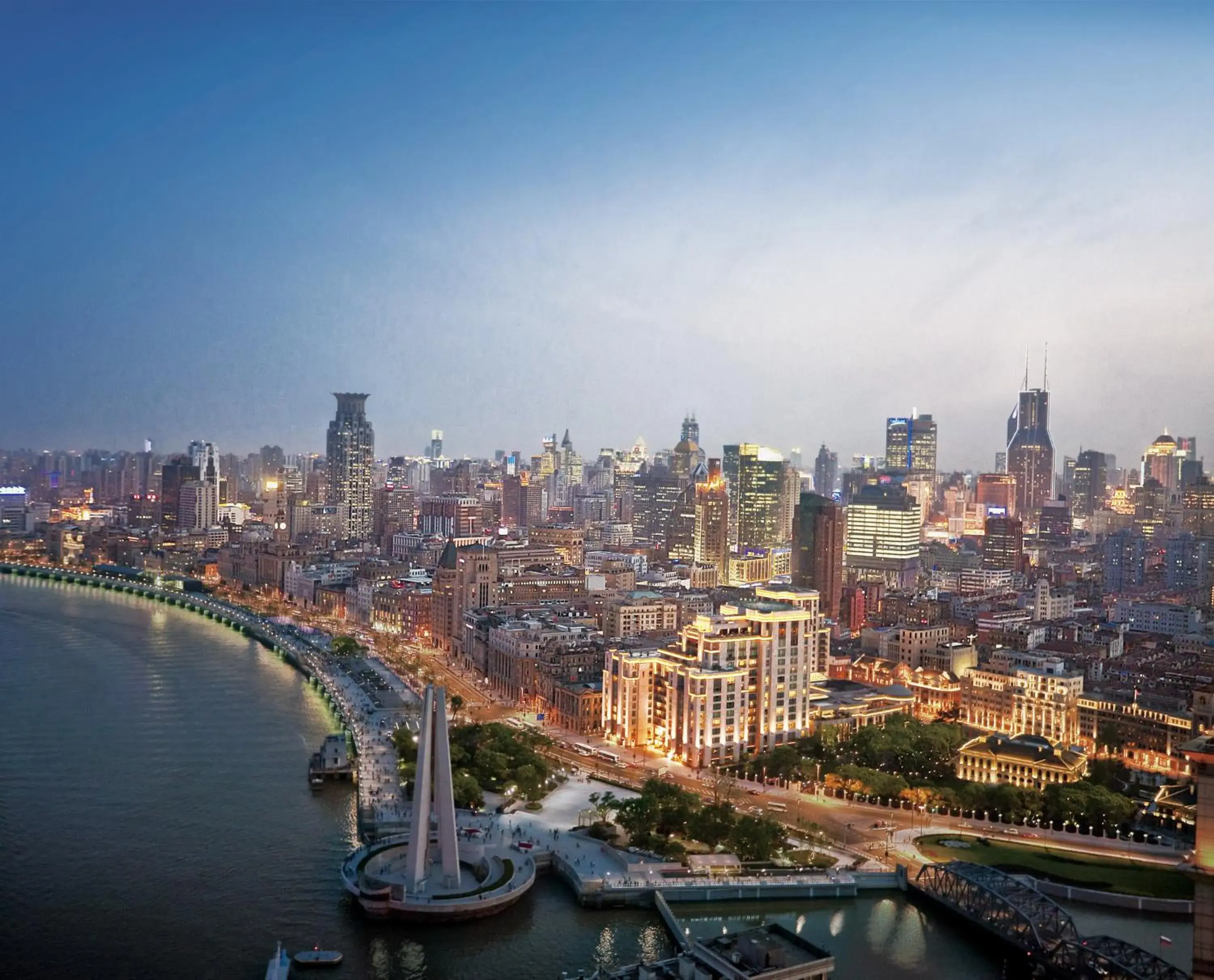 View (from property/room) in The Peninsula Shanghai View (from property/room) in The Peninsula Shanghai