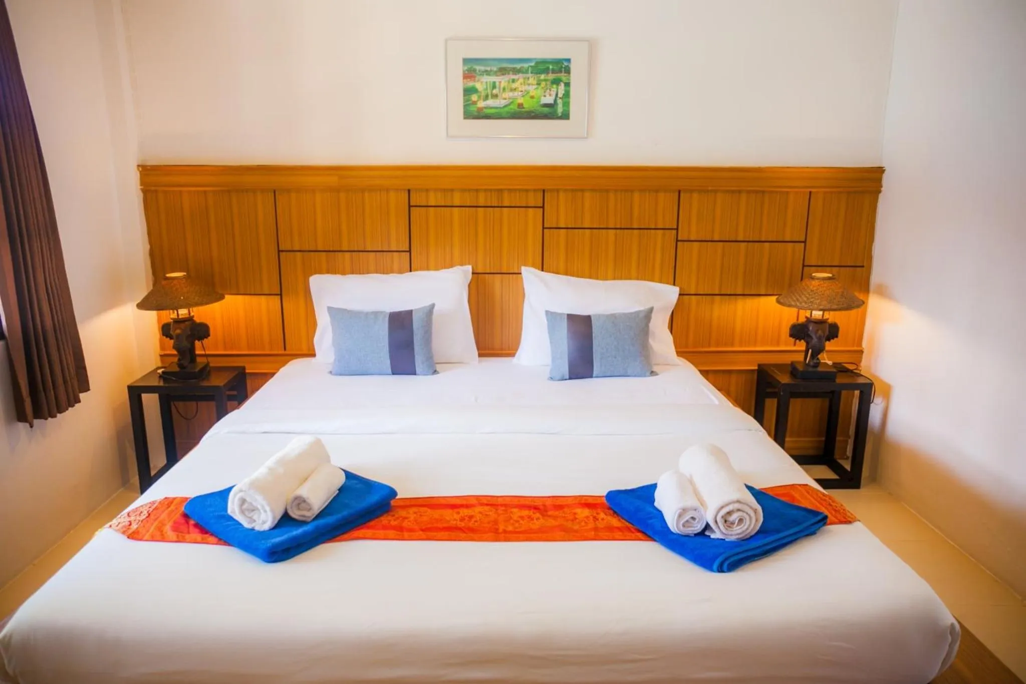 Bed in Sea Sand Sun Resort, Lanta Island