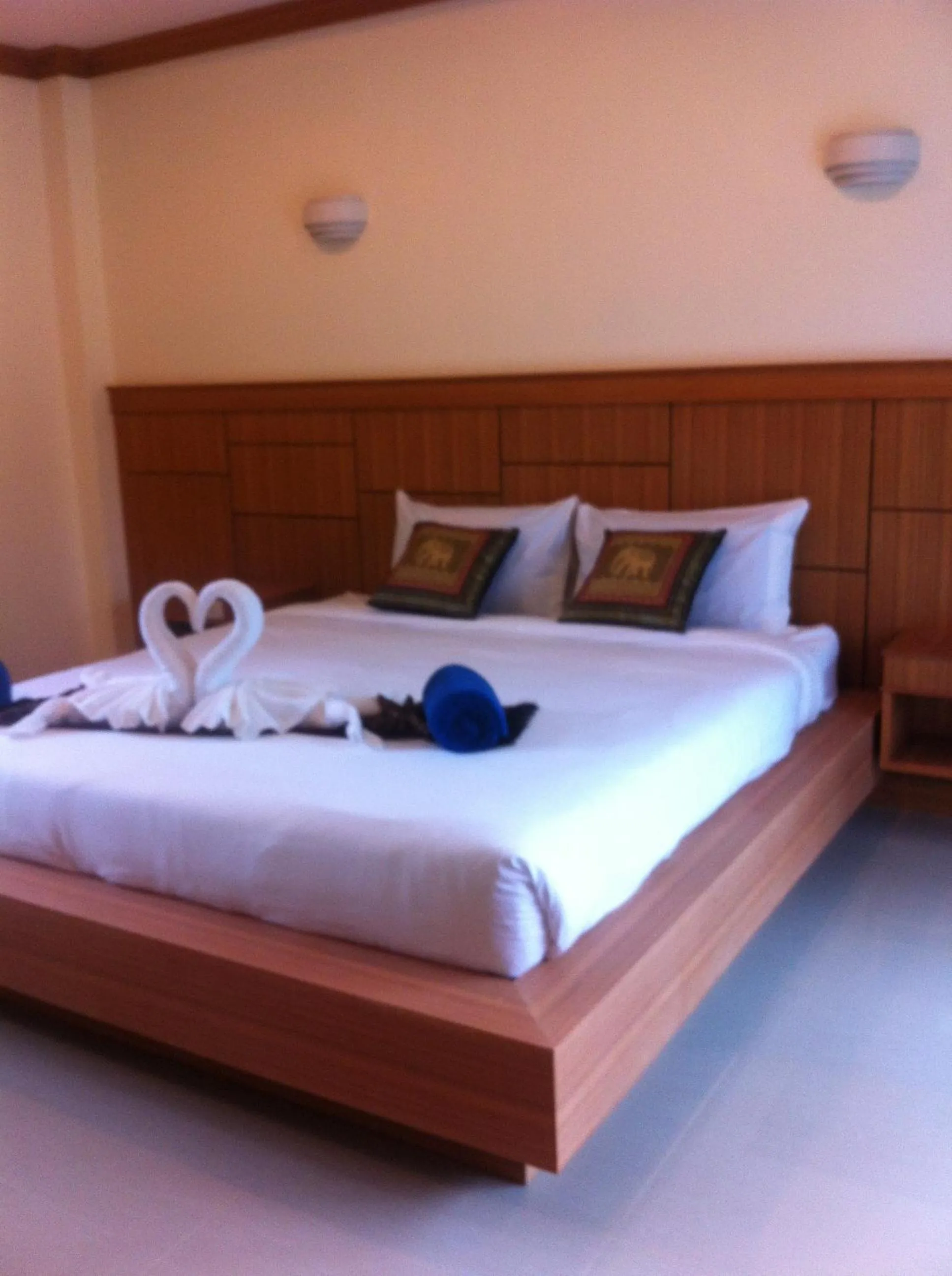 Bed in Sea Sand Sun Resort, Lanta Island