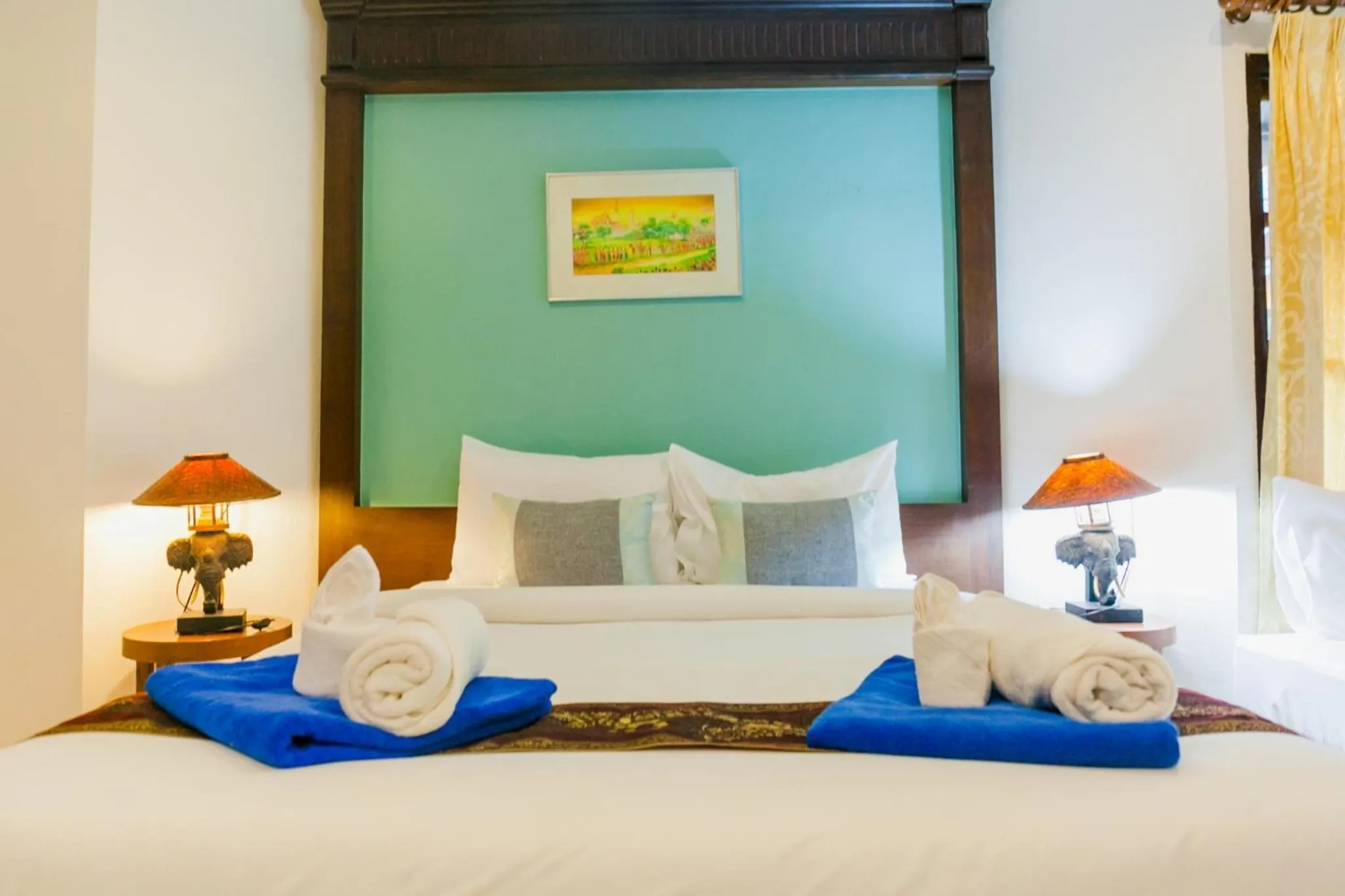 Bed in Sea Sand Sun Resort, Lanta Island