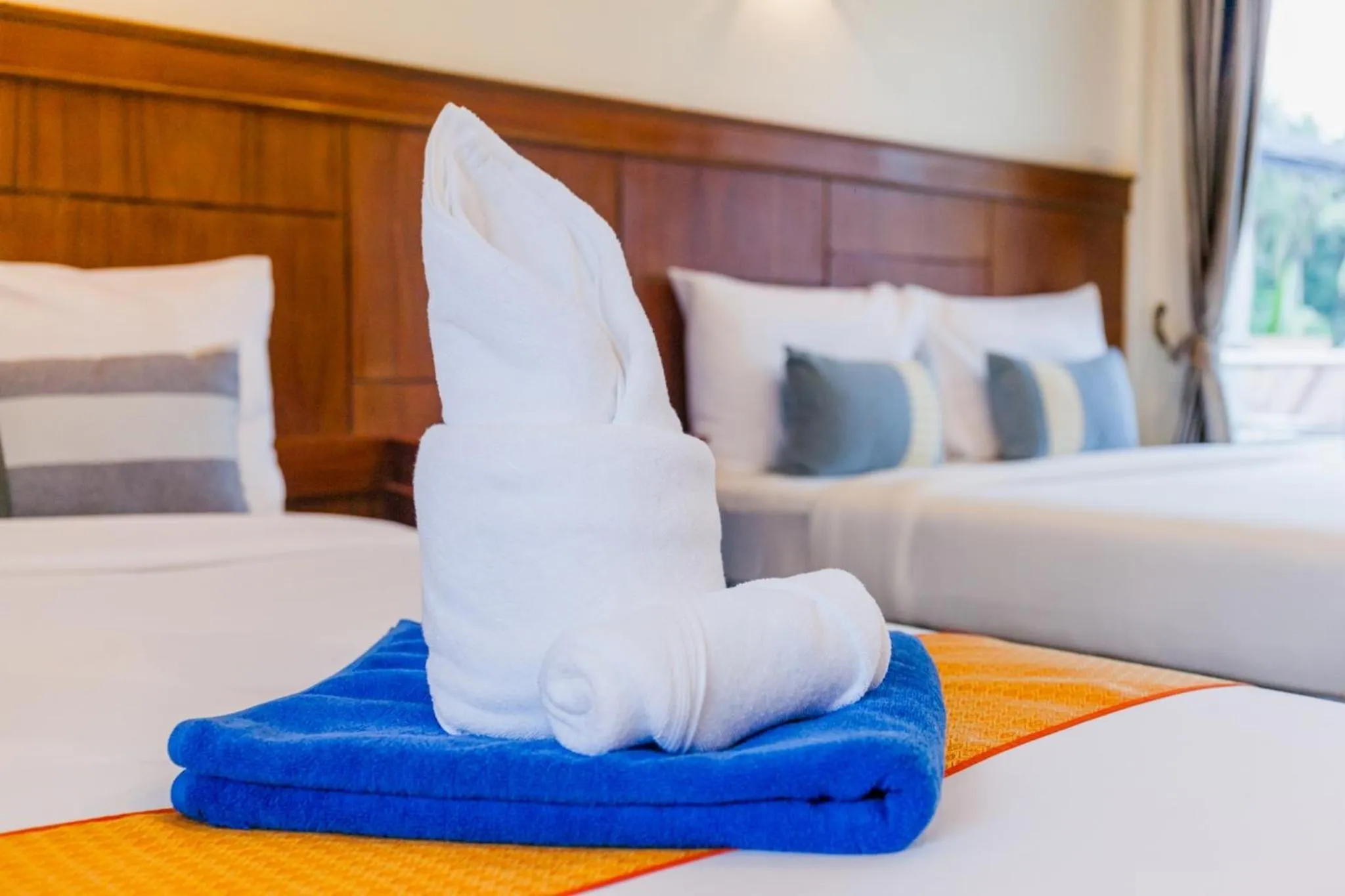 Bed in Sea Sand Sun Resort, Lanta Island