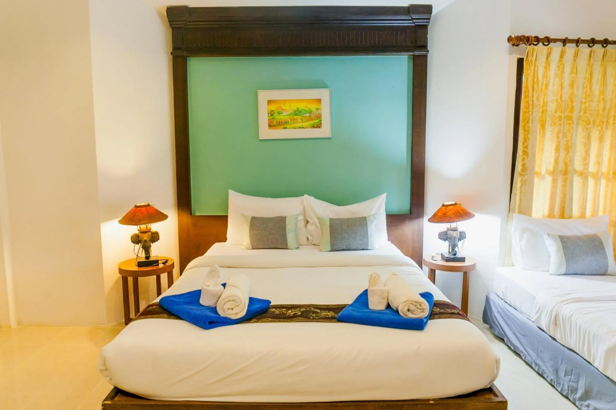 Bed in Sea Sand Sun Resort, Lanta Island