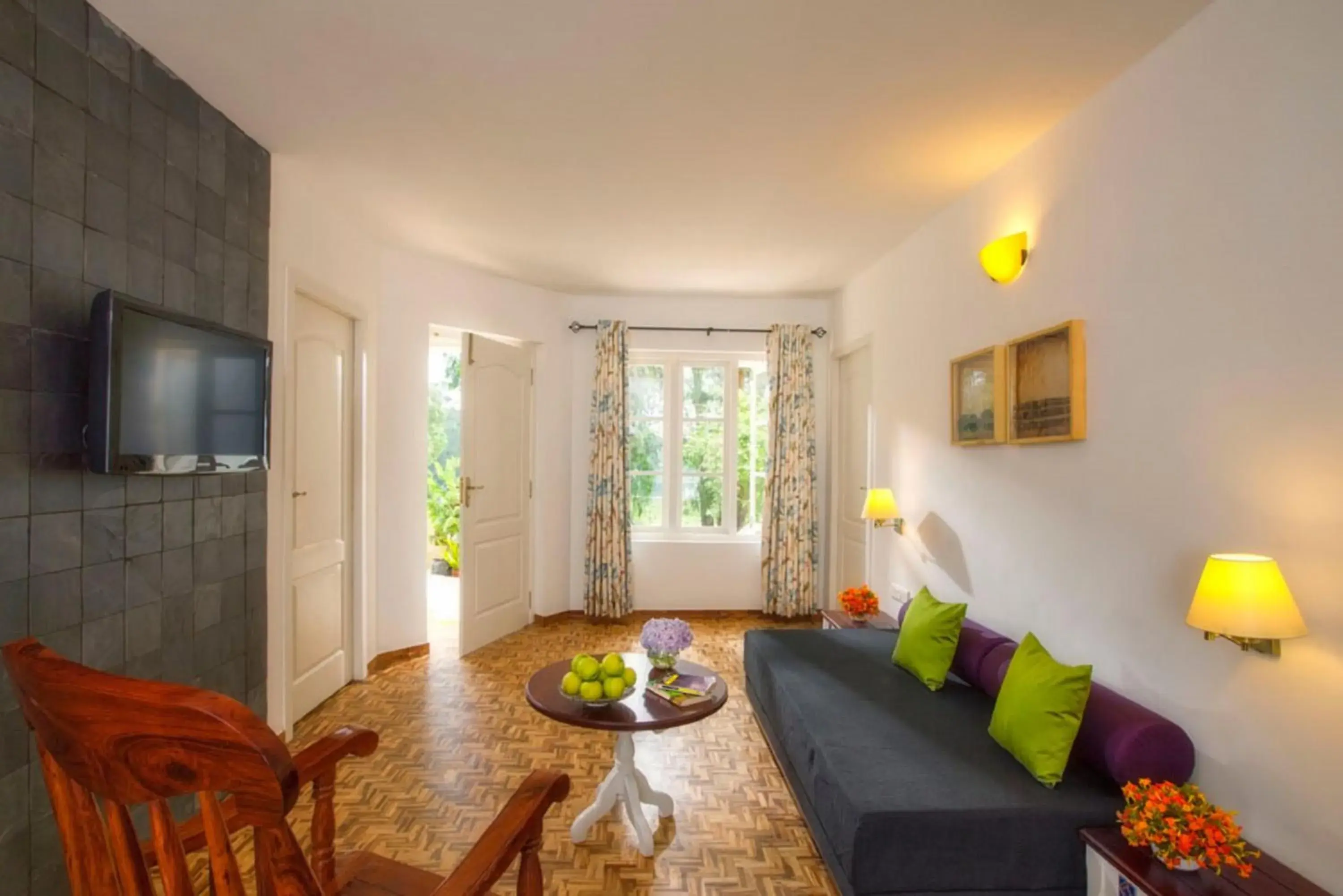 Living room in Sterling Kodai Lake Living room in Sterling Kodai Lake