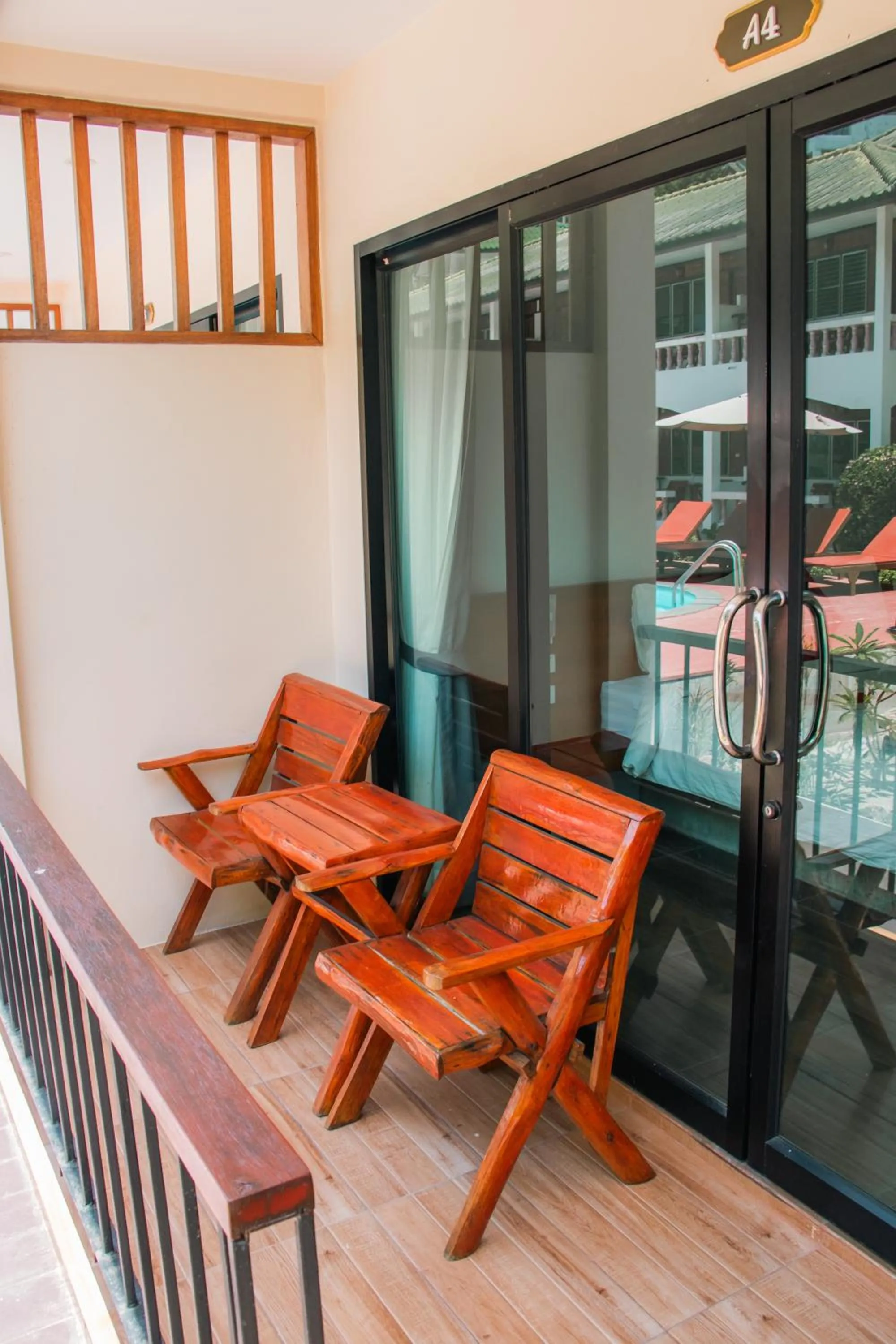 Balcony/Terrace in JP Resort Koh Tao