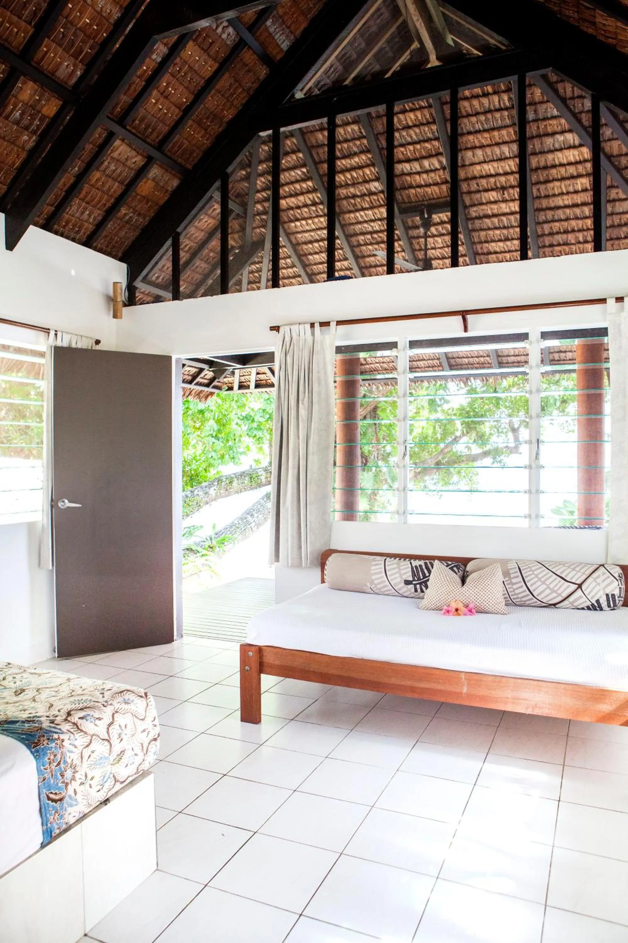 Bed in Aore Island Resort