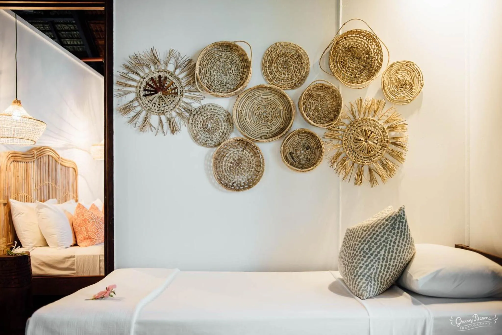 Bed in Aore Island Resort