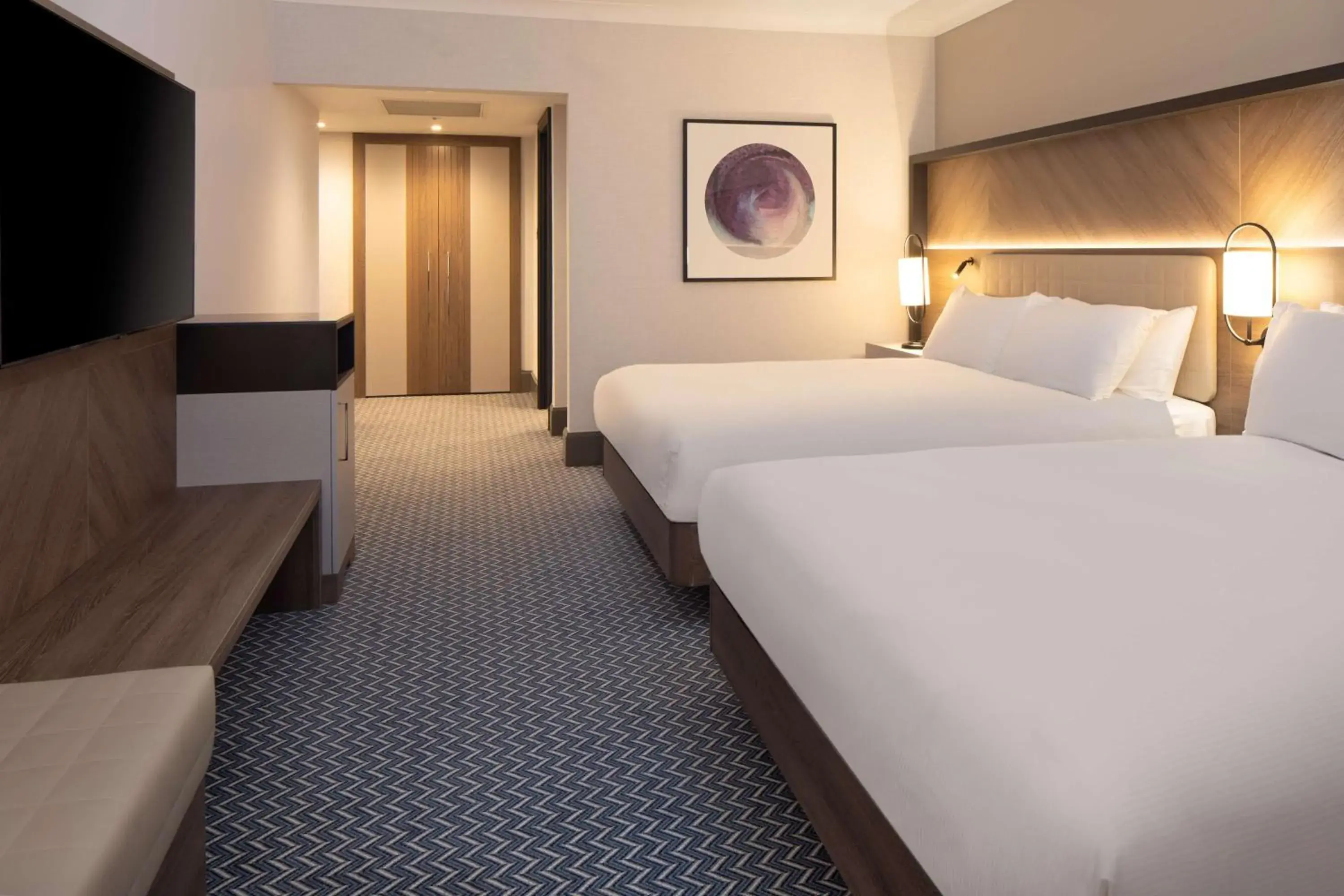 Bed in Hilton Glasgow Bed in Hilton Glasgow