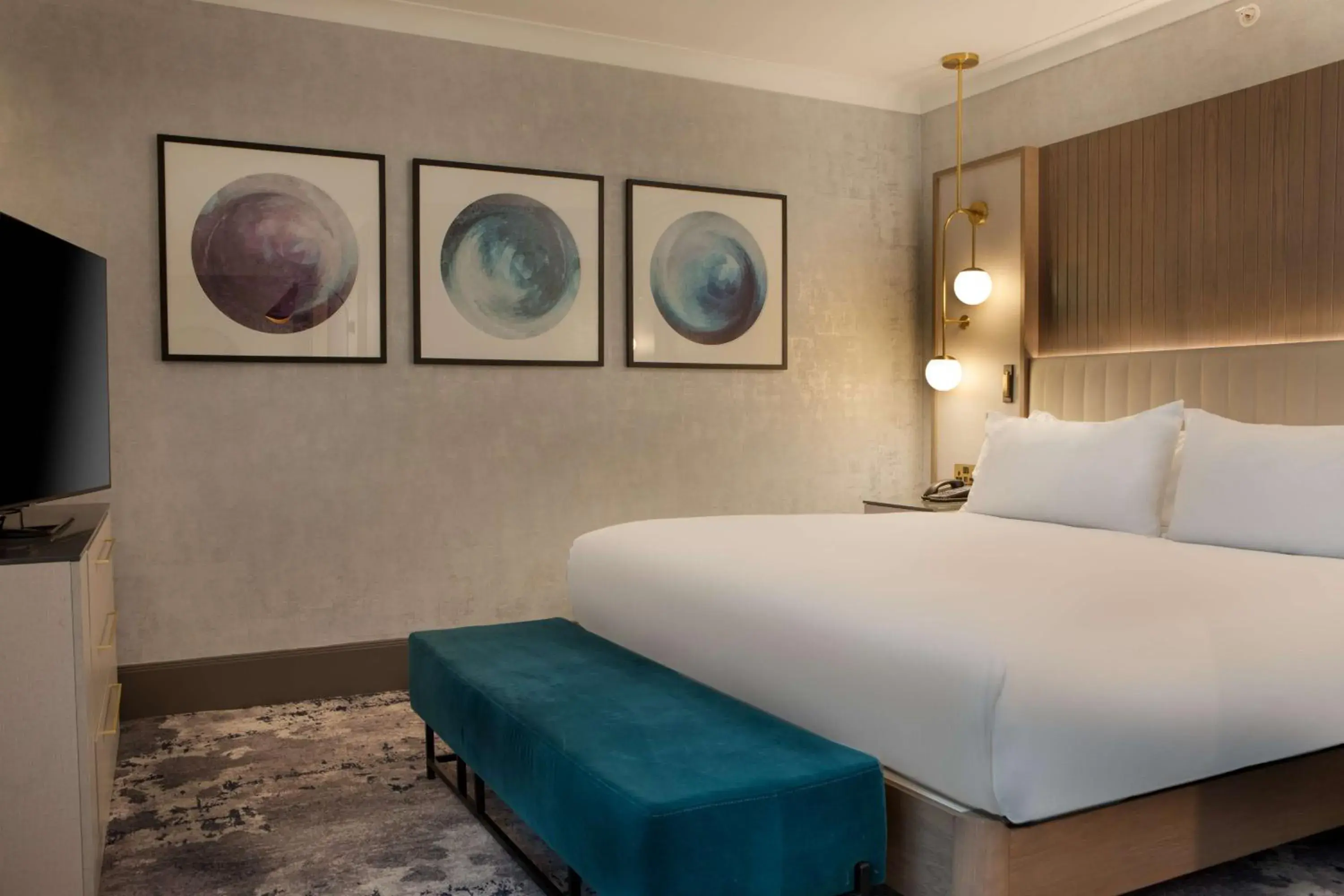 Bed in Hilton Glasgow Bed in Hilton Glasgow