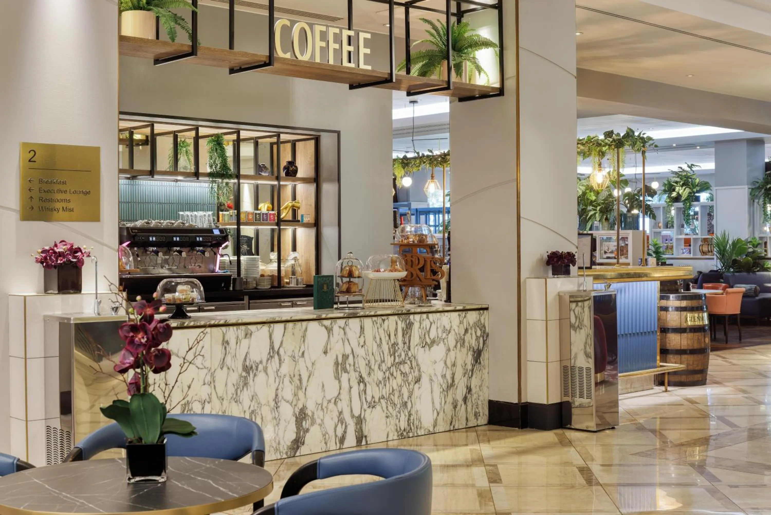 Restaurant/places to eat in Hilton Glasgow