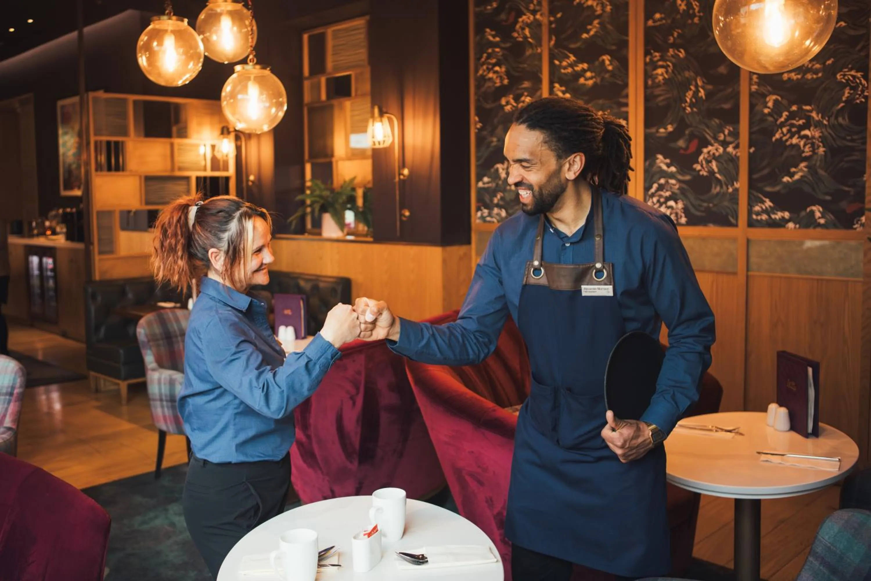 Staff in Hilton Glasgow