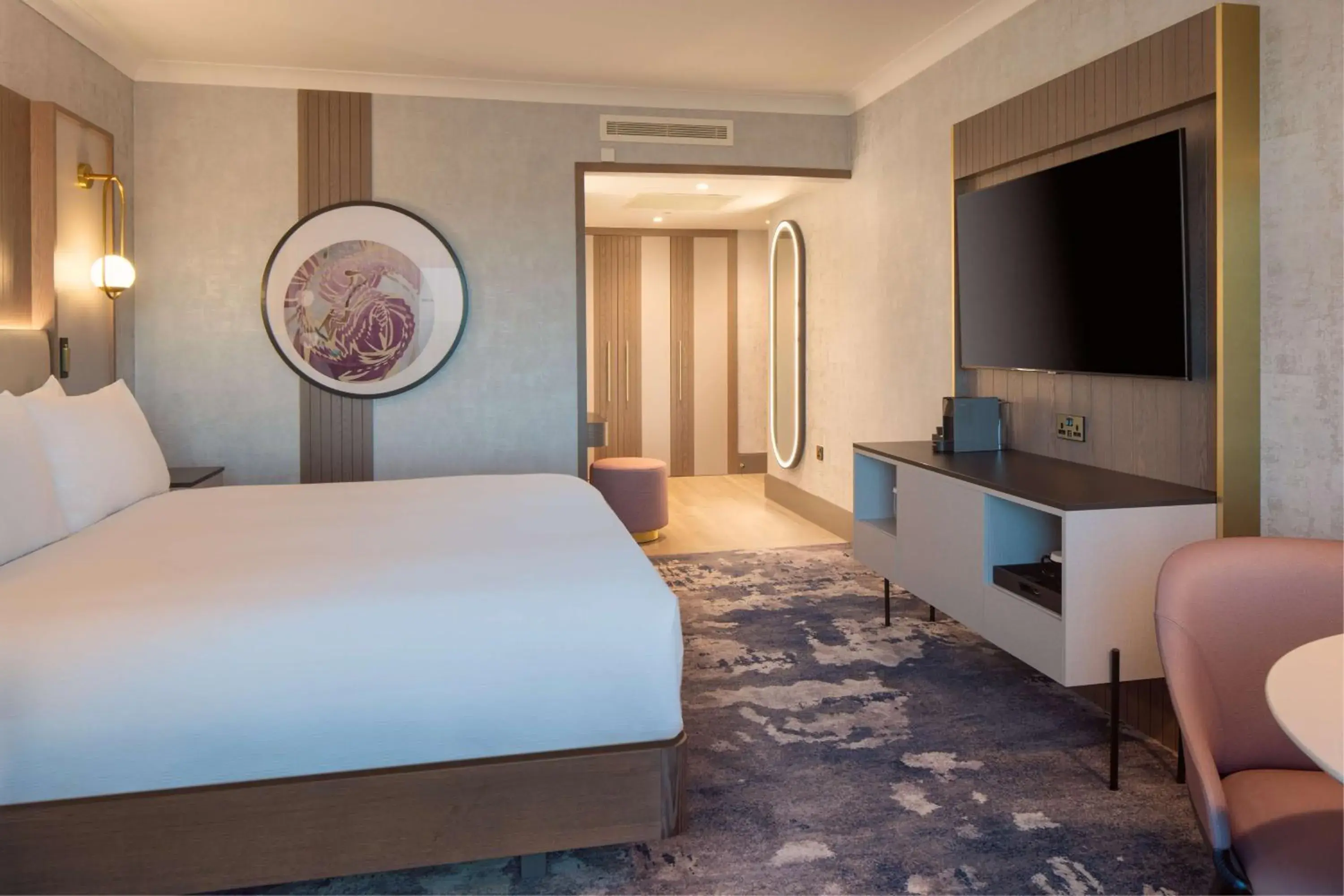 Bed in Hilton Glasgow Bed in Hilton Glasgow