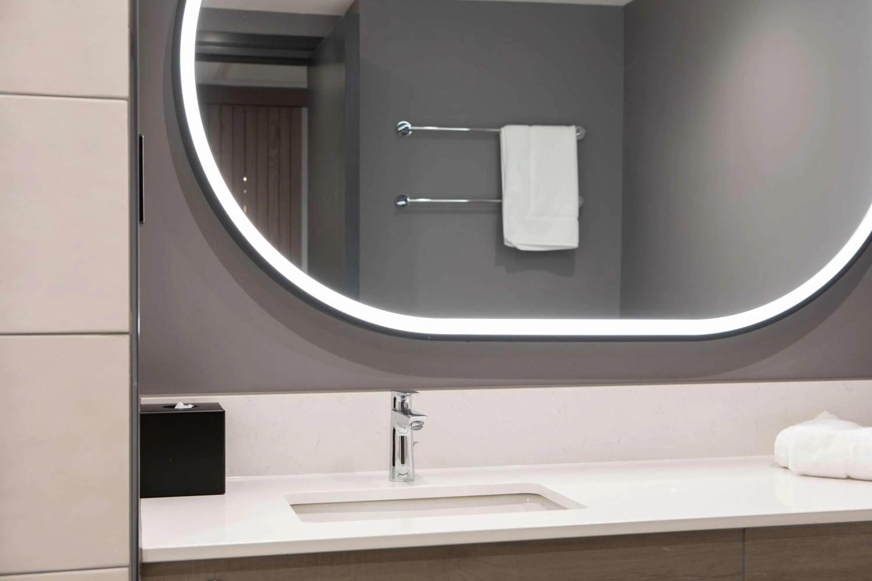 Toilet in Hilton Glasgow