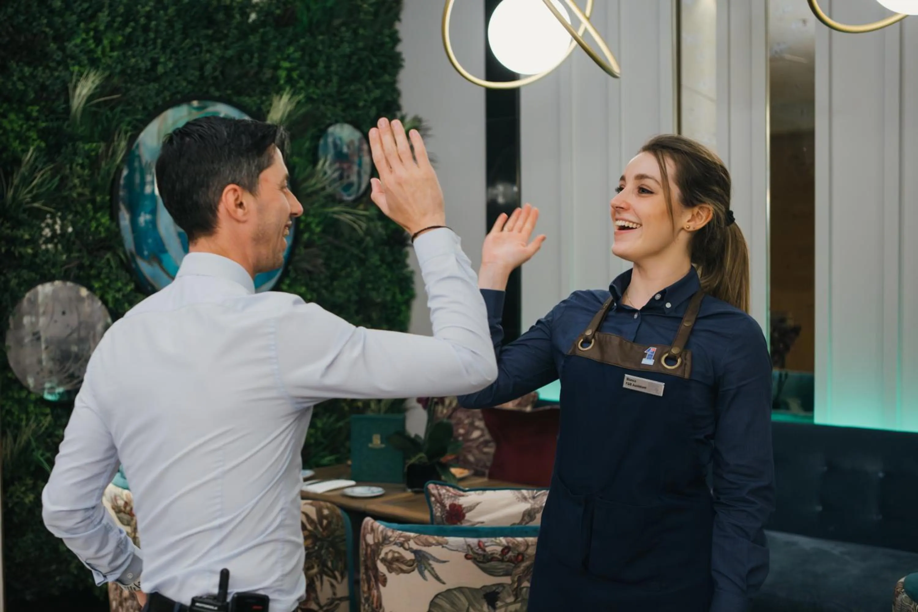 Staff in Hilton Glasgow