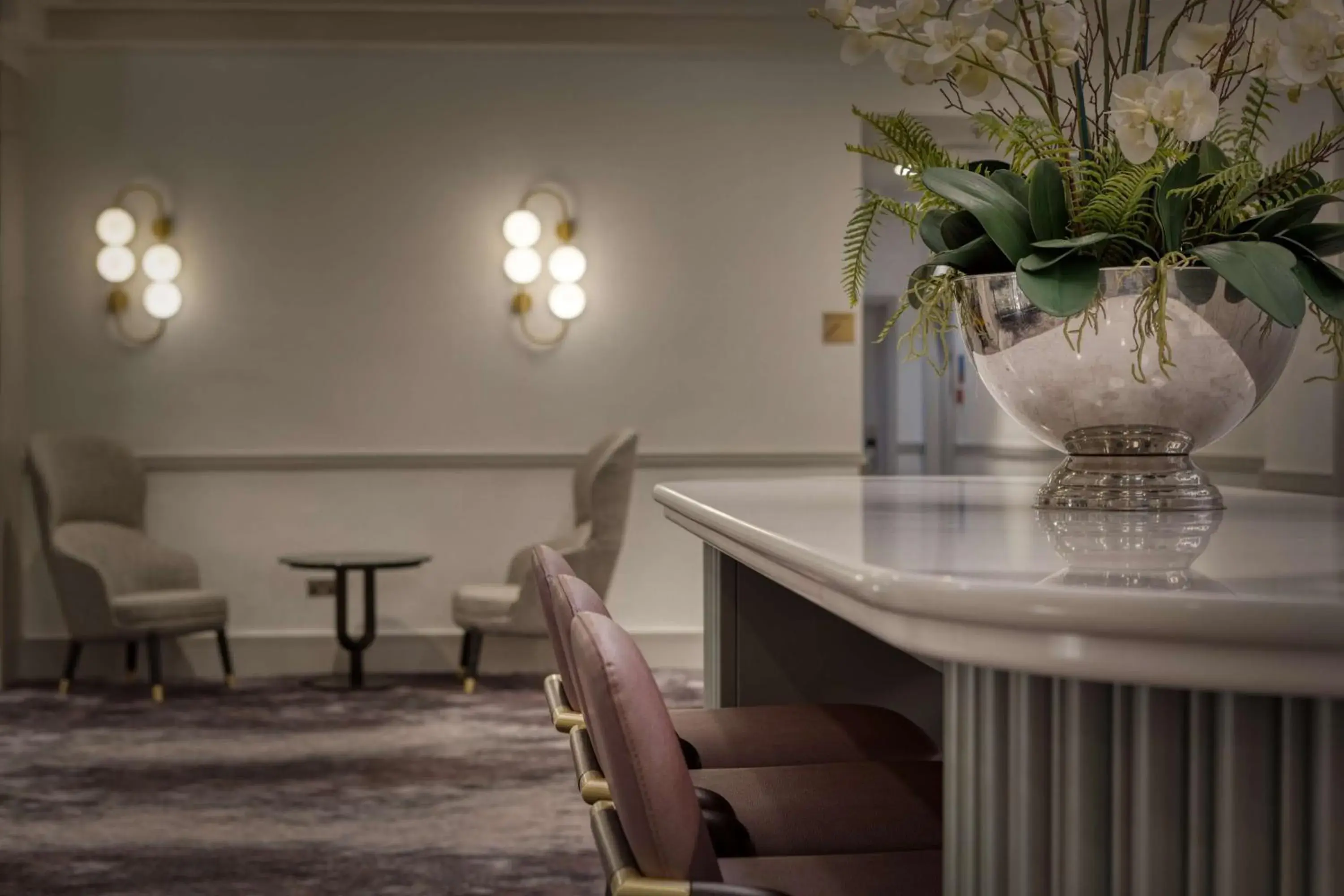 Lobby or reception in Hilton Glasgow Lobby or reception in Hilton Glasgow