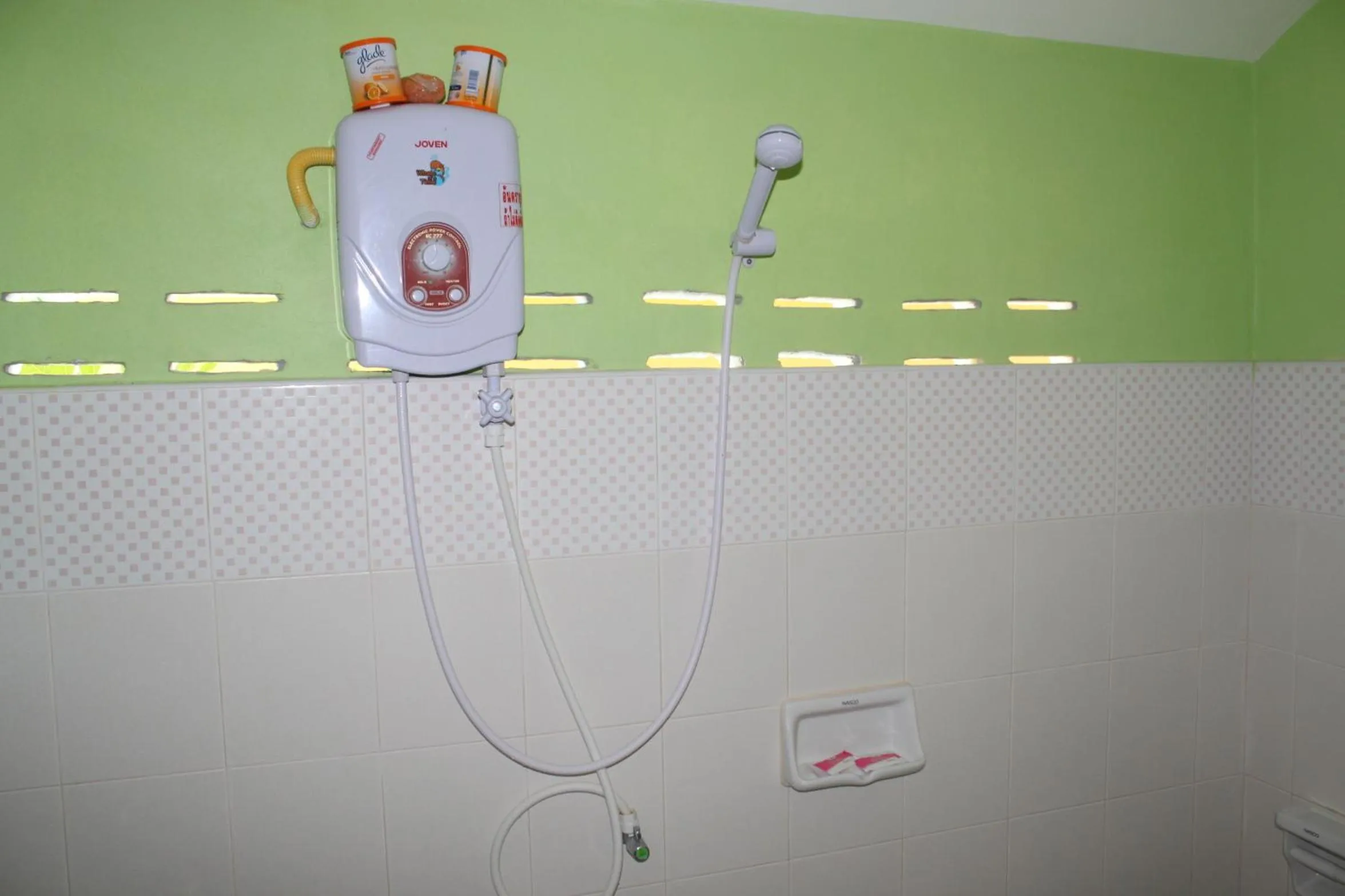 Shower in Lam-tong Resort