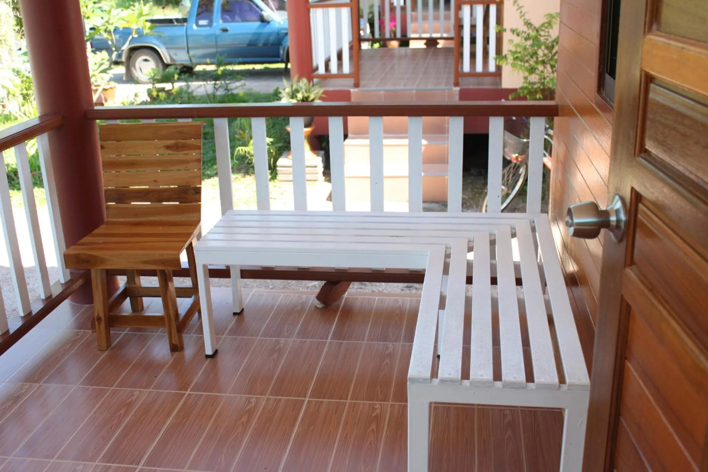 Balcony/Terrace in Lam-tong Resort