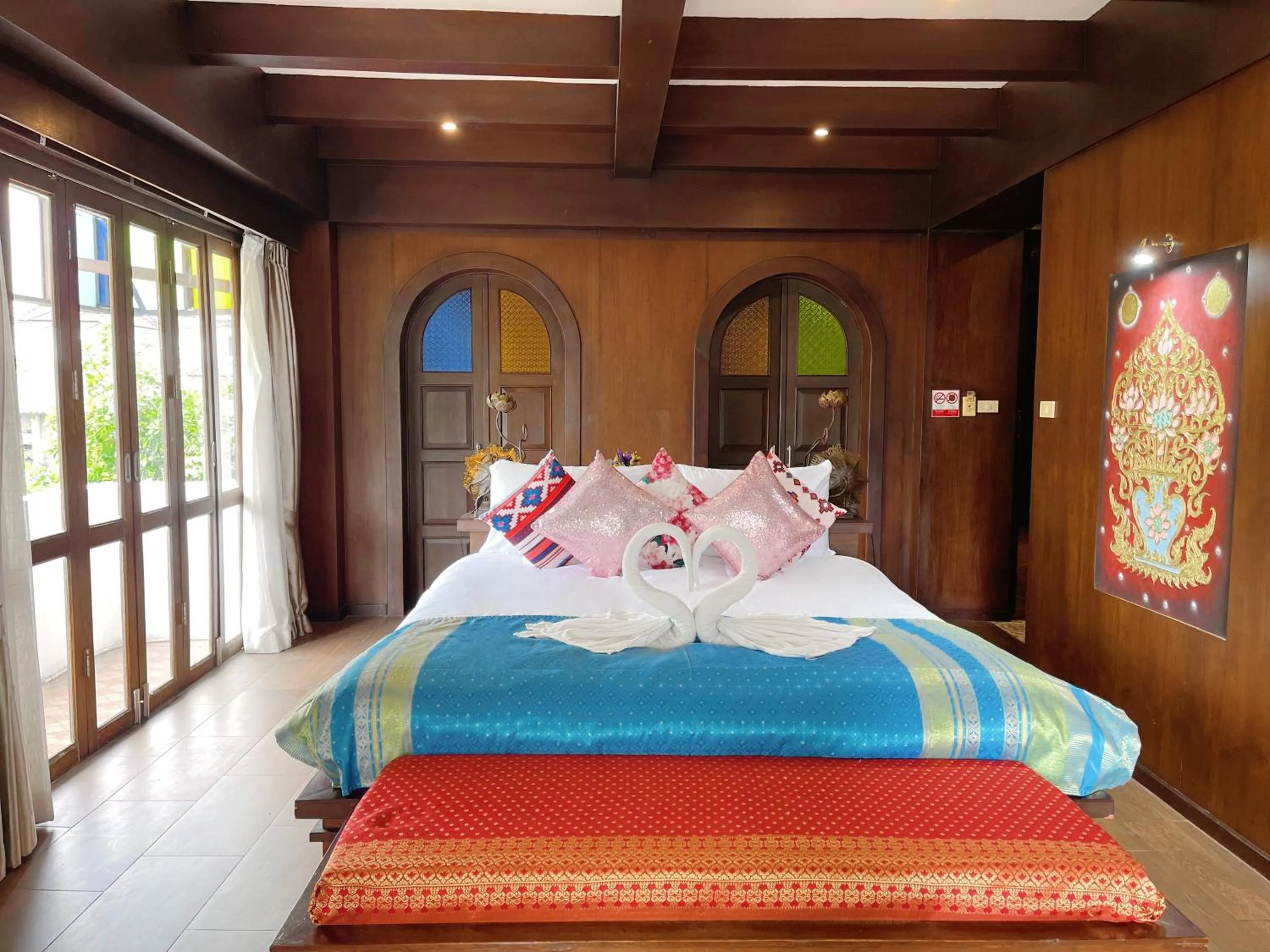 Bedroom, Bed in Singha Montra Lanna Boutique Style Hotel