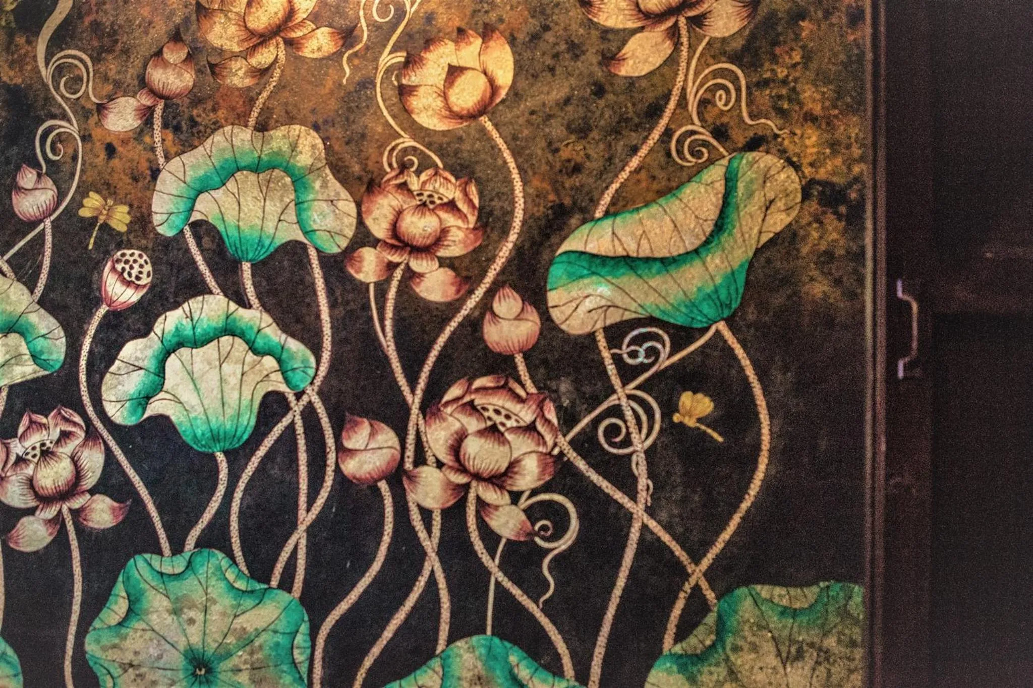 Bed in Singha Montra Lanna Boutique Style Hotel