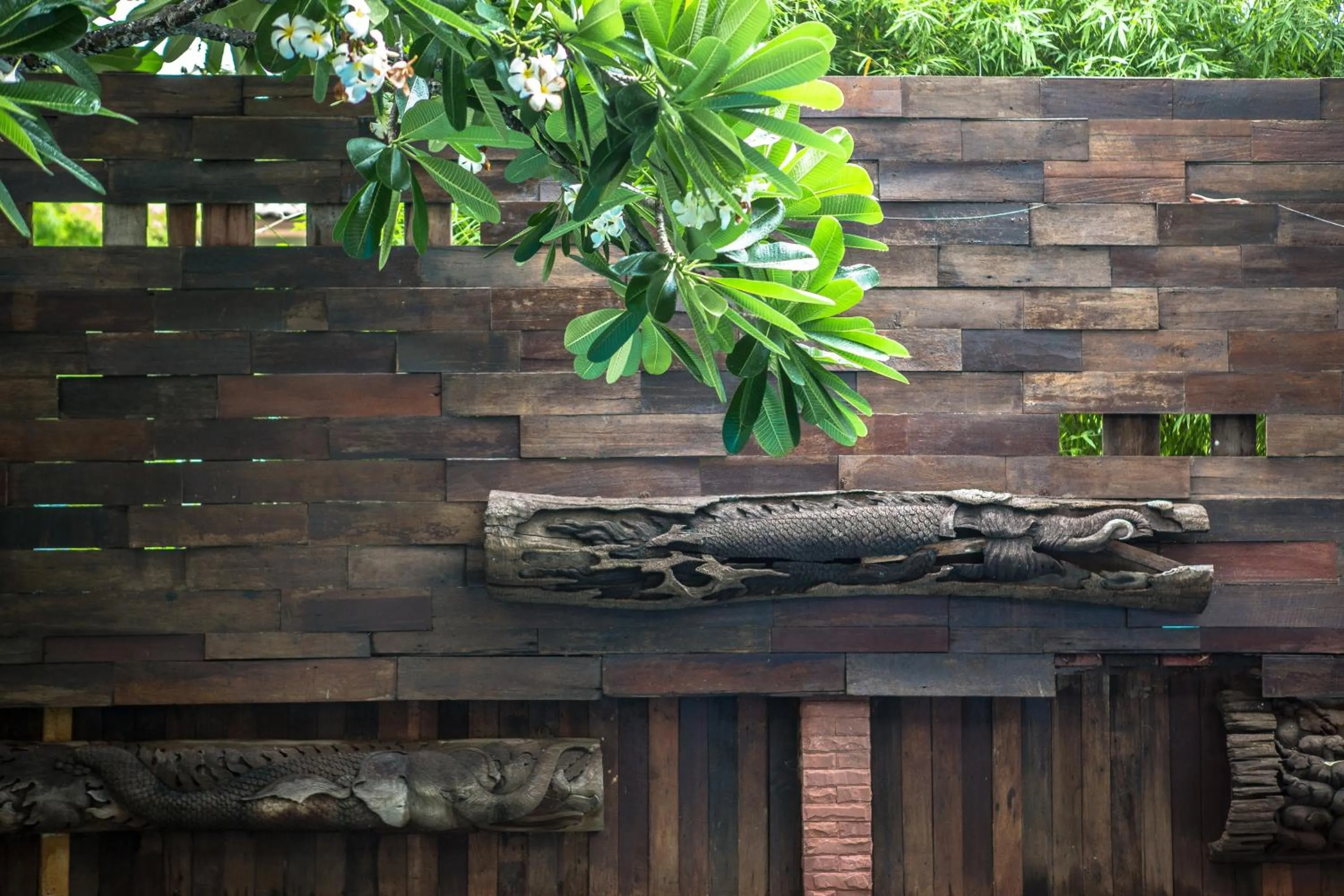 Decorative detail in Singha Montra Lanna Boutique Style Hotel