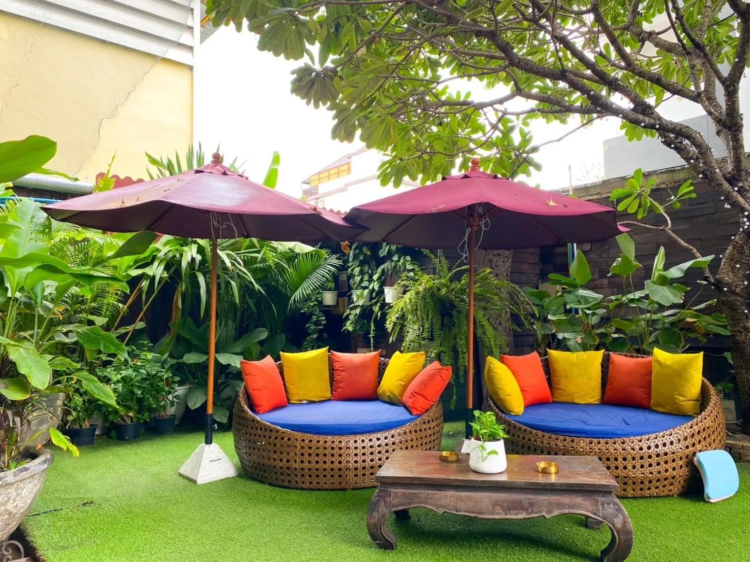 Seating area in Singha Montra Lanna Boutique Style Hotel