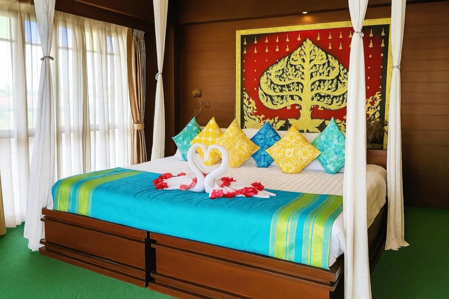 Bedroom, Bed in Singha Montra Lanna Boutique Style Hotel