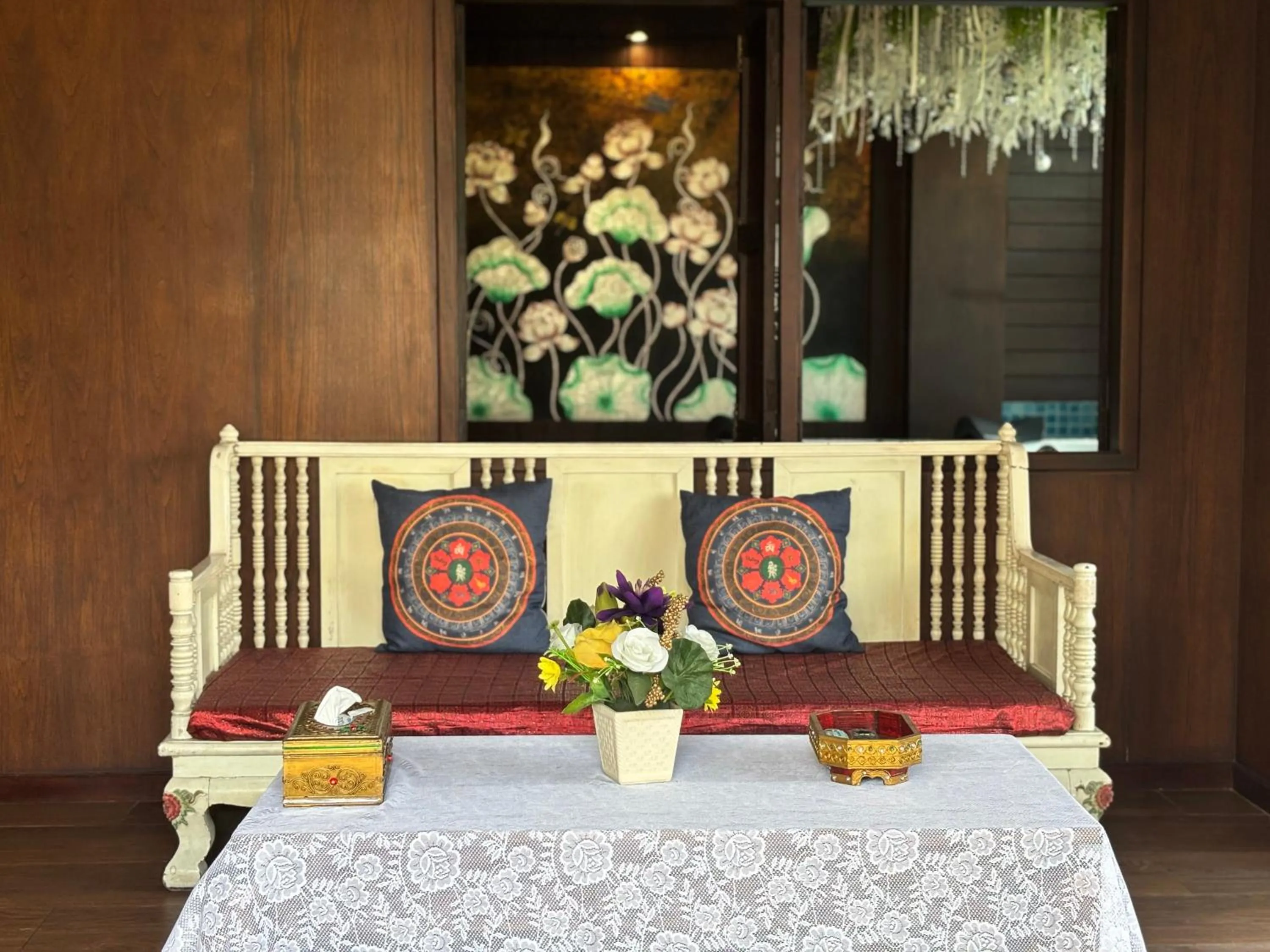 Living room in Singha Montra Lanna Boutique Style Hotel