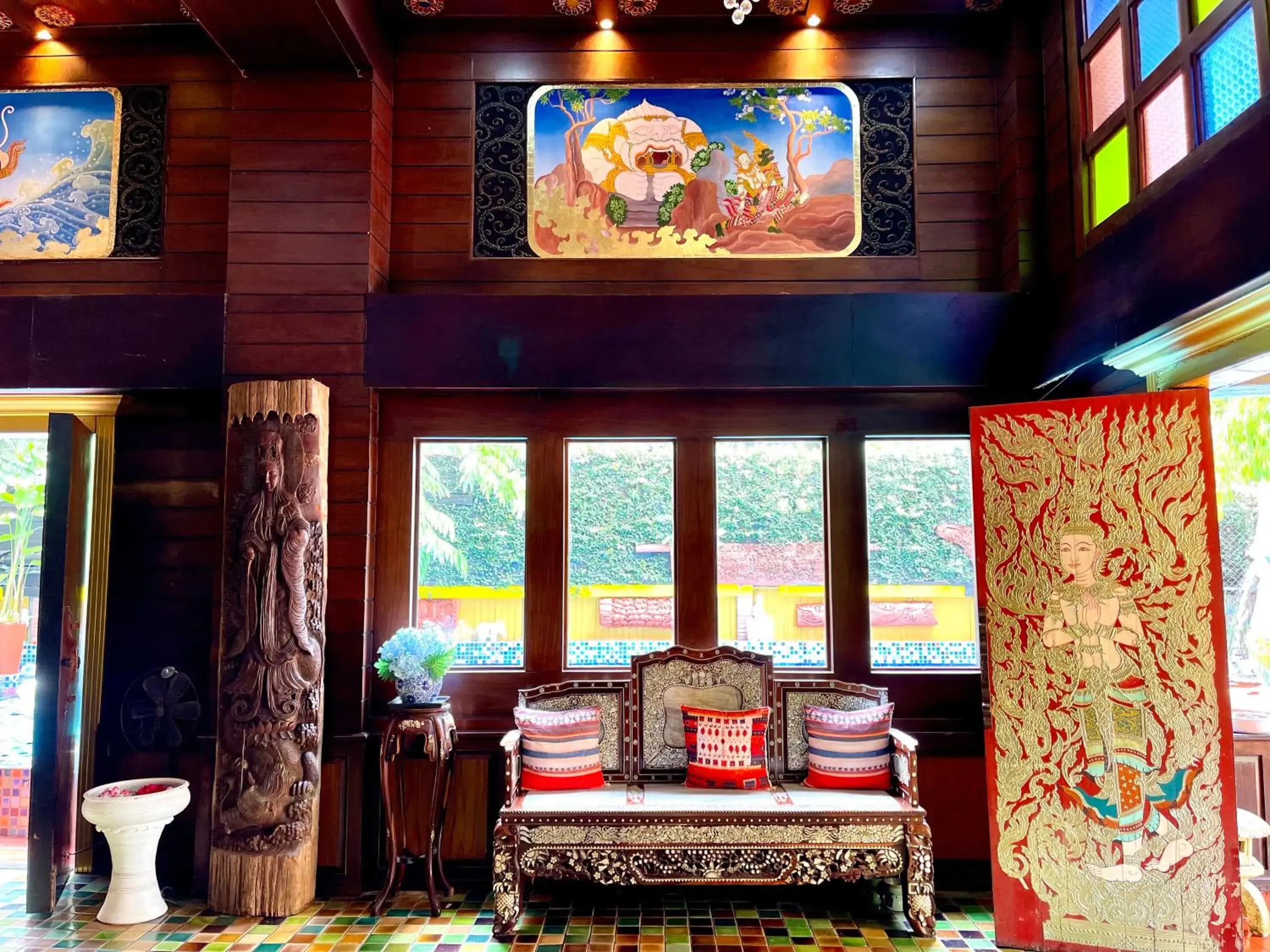 Lobby or reception in Singha Montra Lanna Boutique Style Hotel Lobby or reception in Singha Montra Lanna Boutique Style Hotel