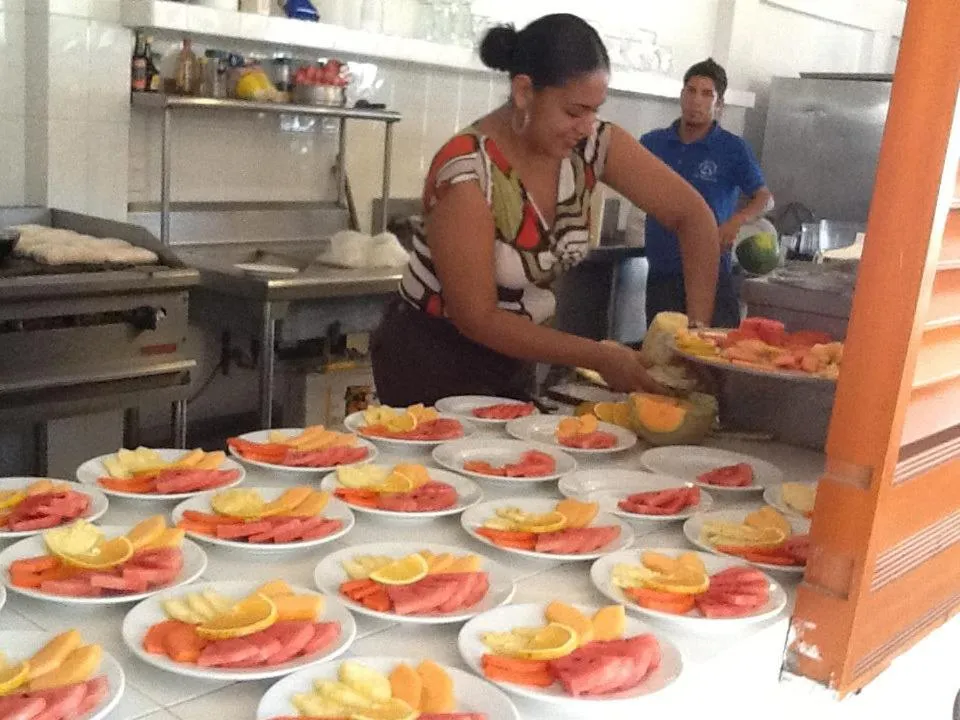 Breakfast in Casa de las Olas Surf & Beach Club