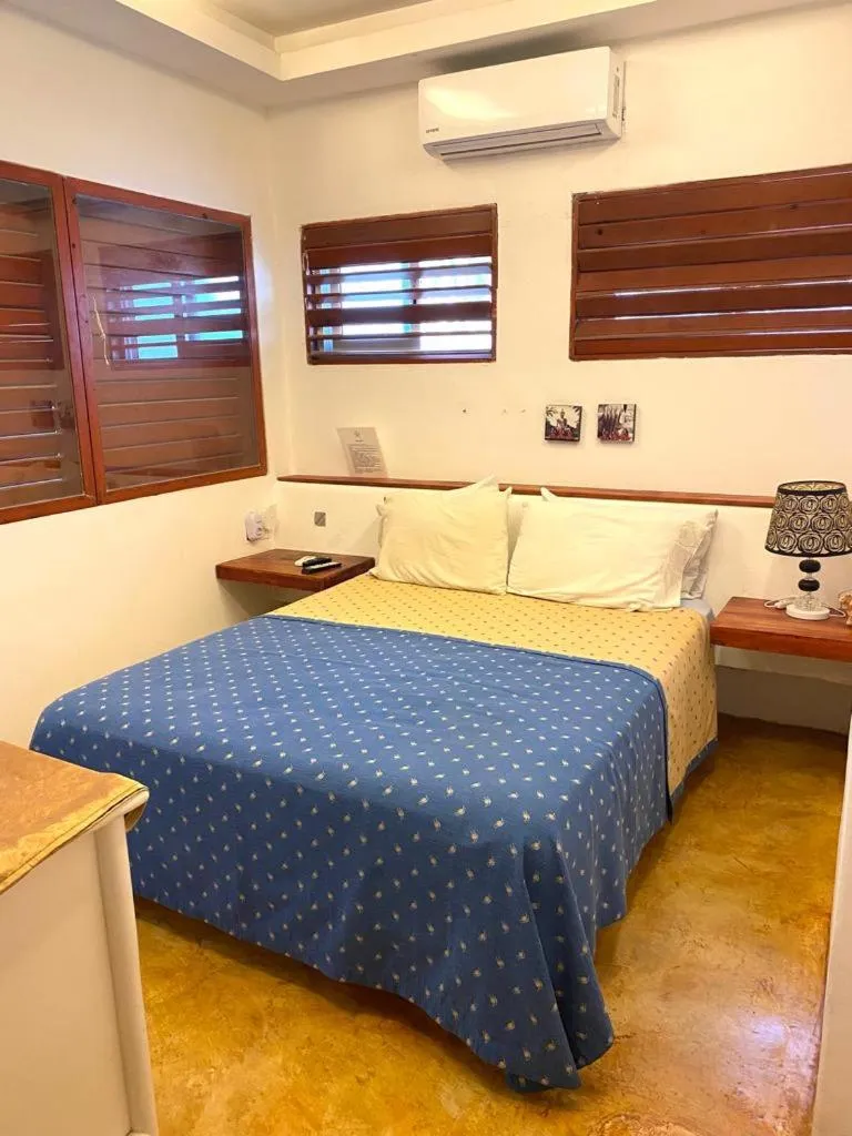 Bed in Casa de las Olas Surf & Beach Club