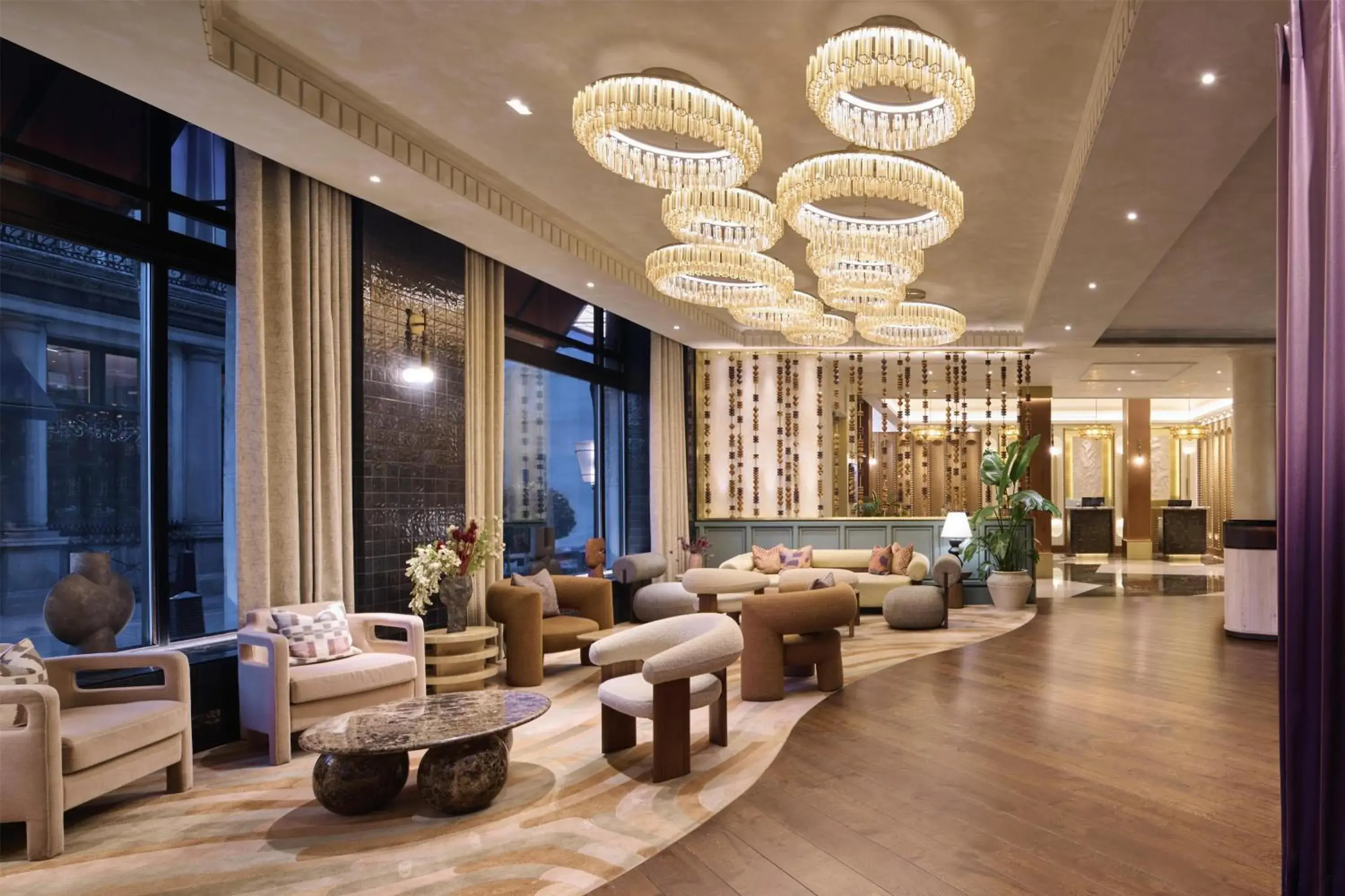 Lobby or reception in The Trafalgar St James London Curio Collection by Hilton Lobby or reception in The Trafalgar St James London Curio Collection by Hilton
