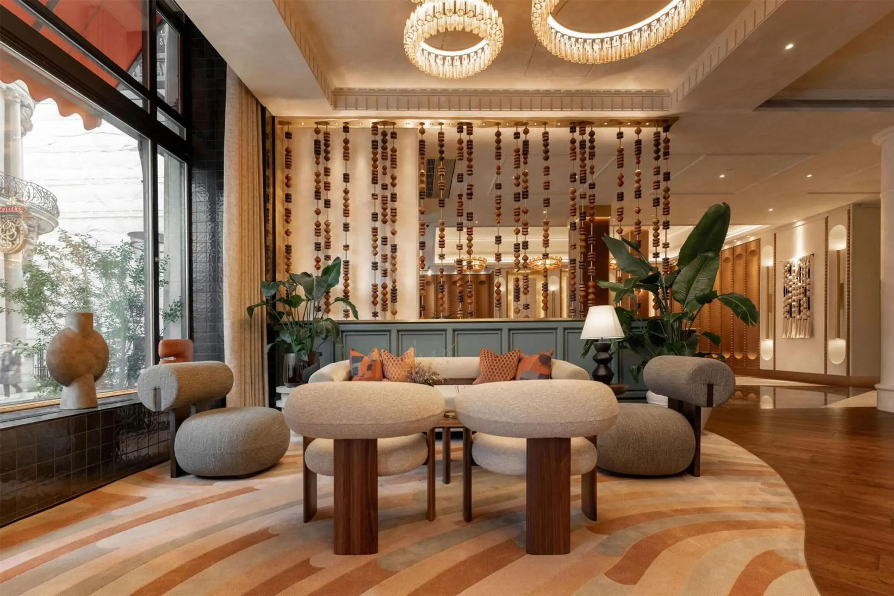 Lobby or reception in The Trafalgar St. James, London Curio collection by Hilton Lobby or reception in The Trafalgar St. James, London Curio collection by Hilton