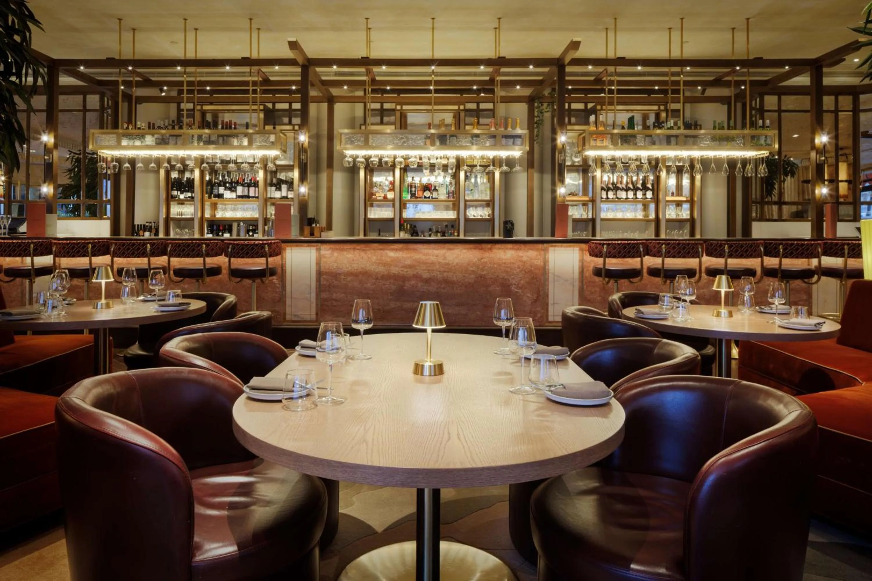 Lounge or bar in The Trafalgar St. James, London Curio collection by Hilton