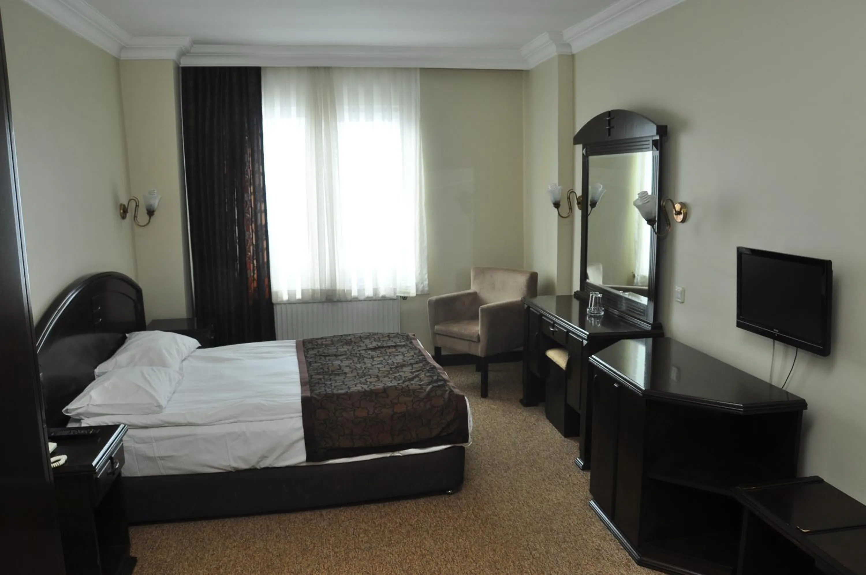 Bed in Genc Yazici Hotel Uludag