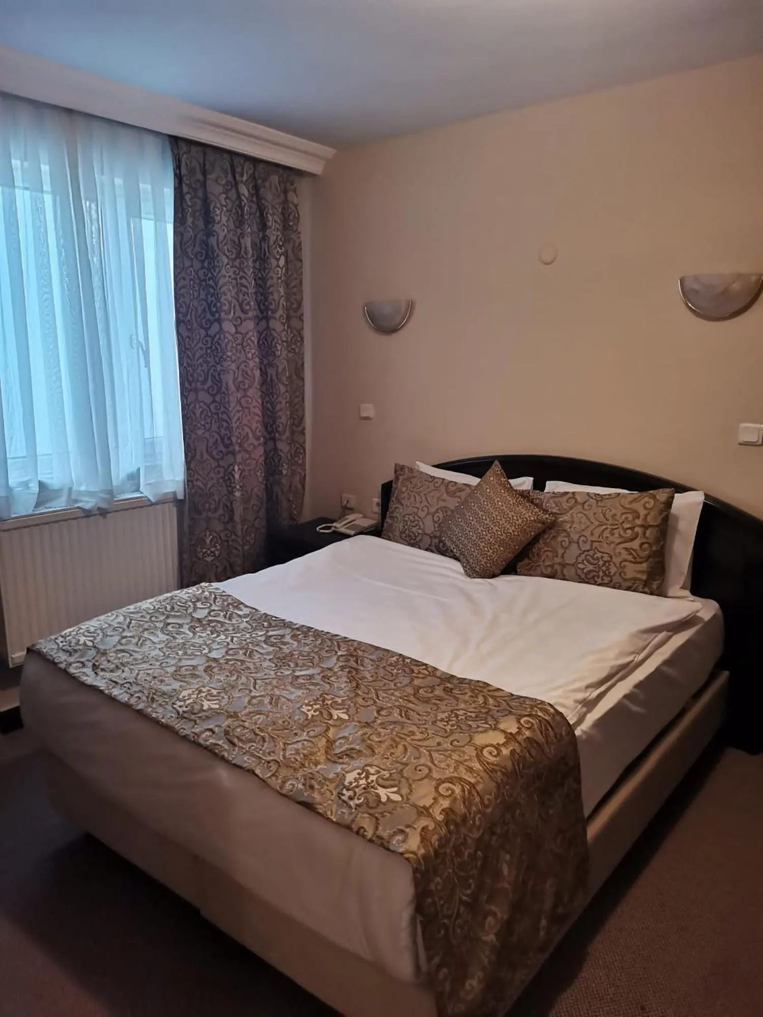 Bed in Genc Yazici Hotel Uludag