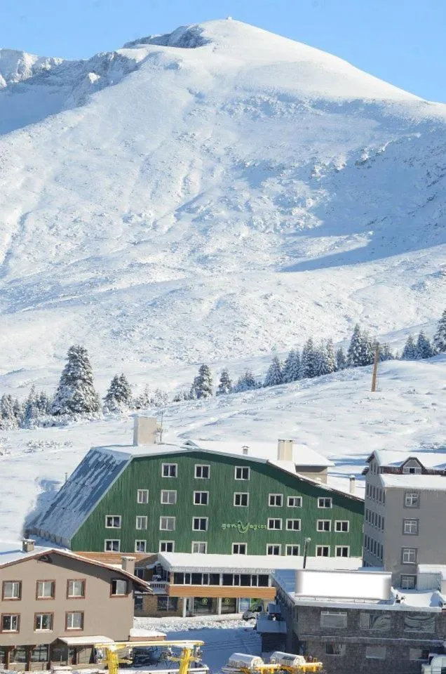 Facade/entrance in Genc Yazici Hotel Uludag