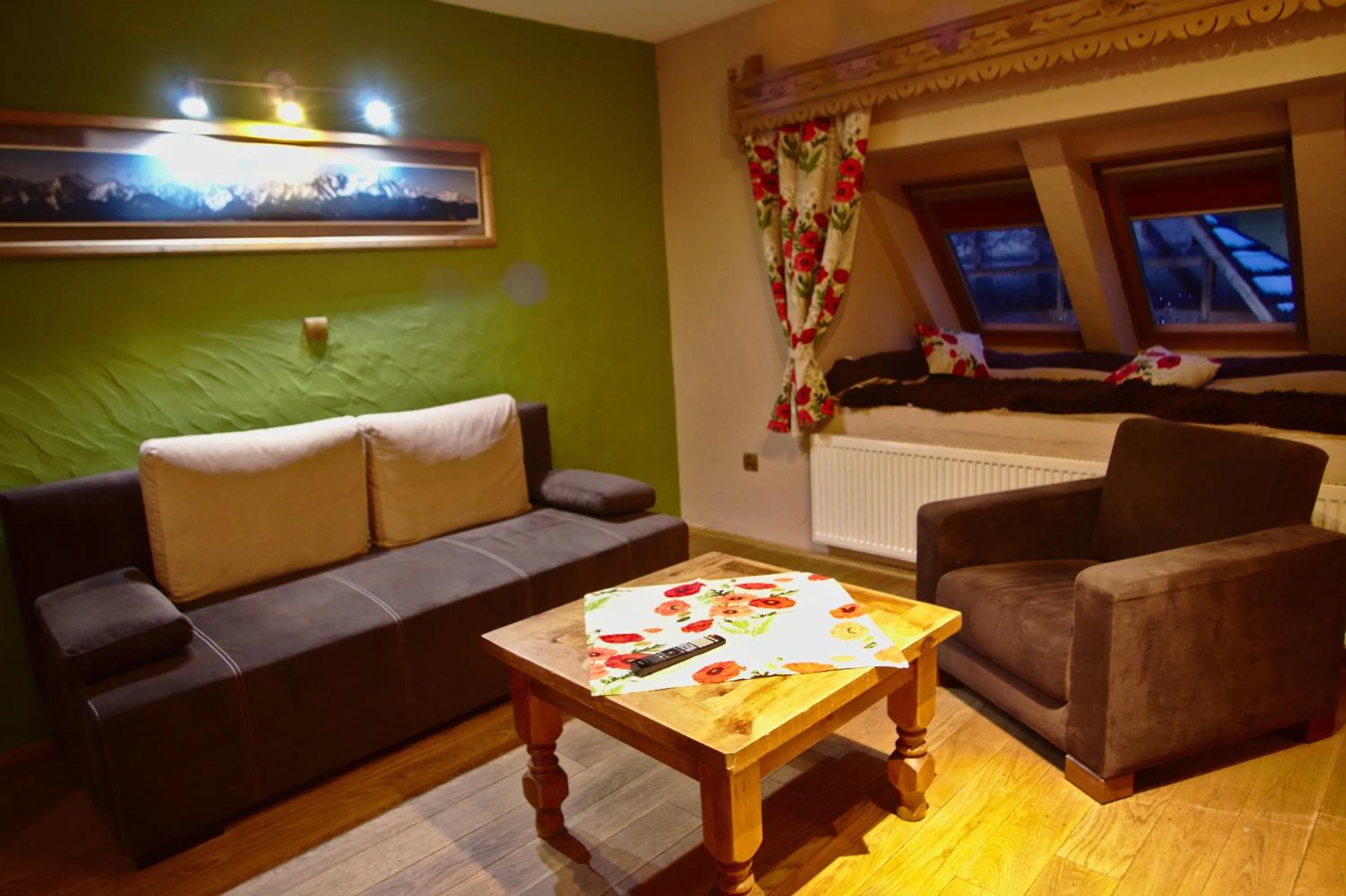 Seating area in Góralski Dwór