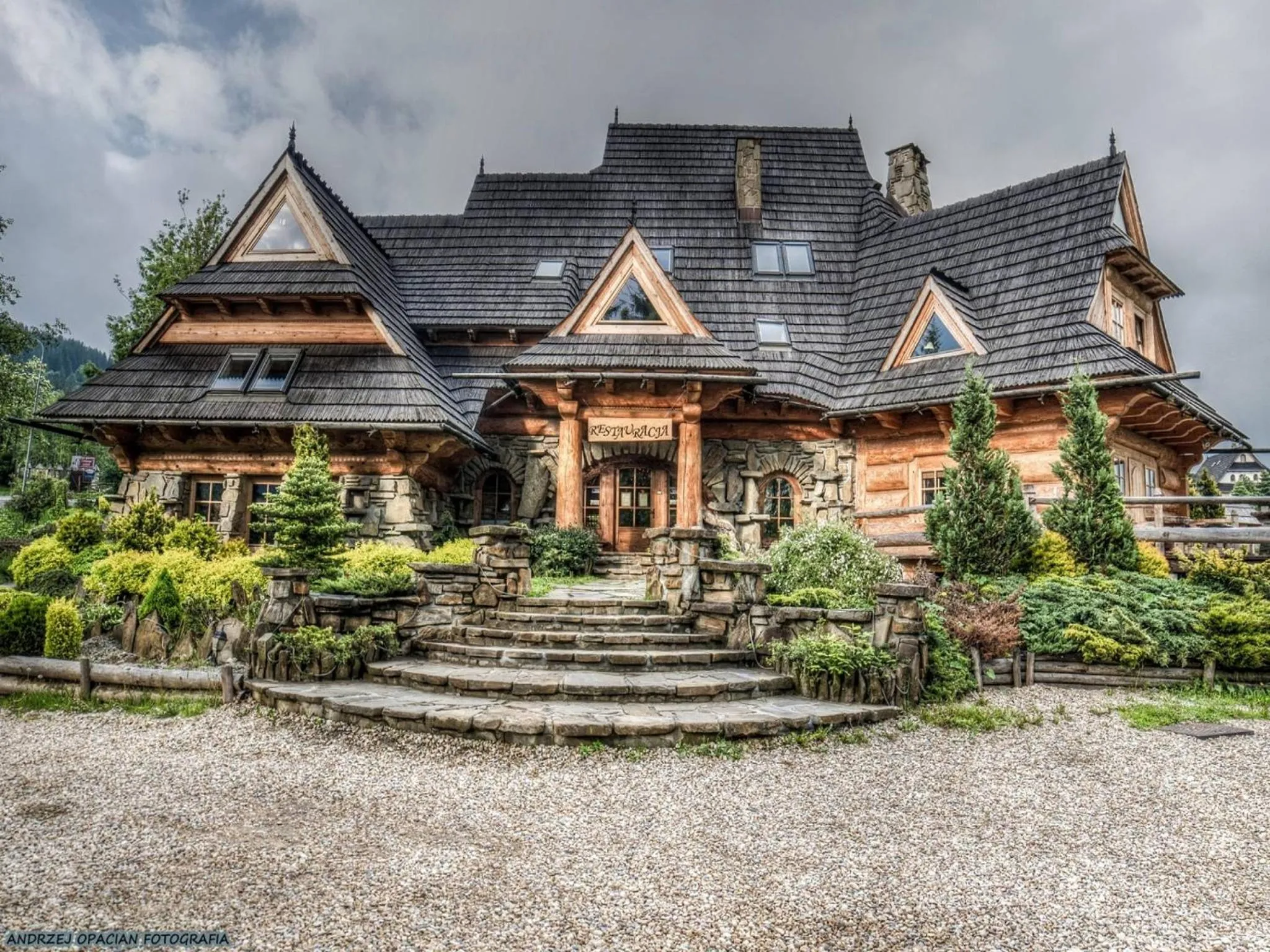 Facade/entrance in Góralski Dwór