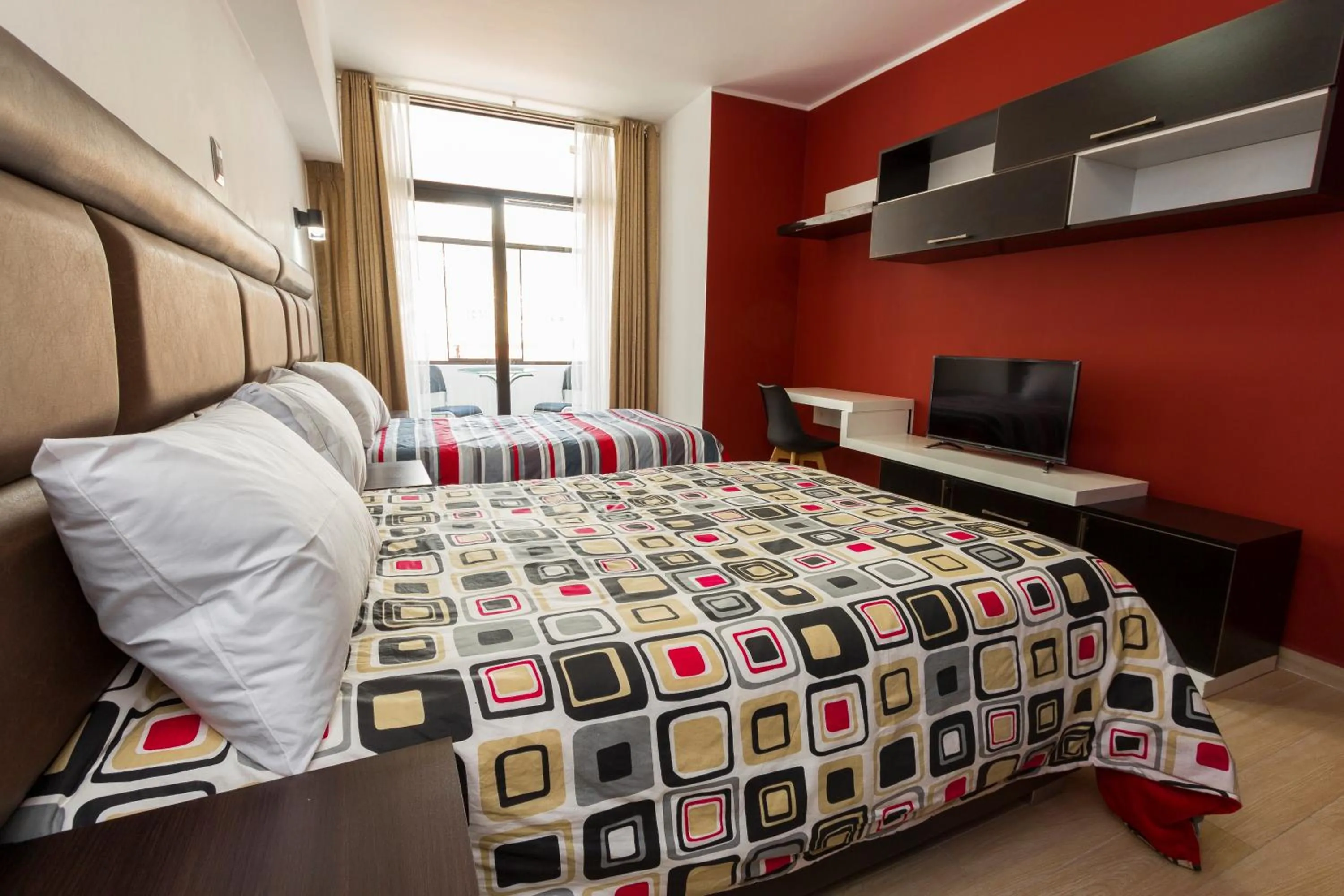 Bed in Hotel Turin