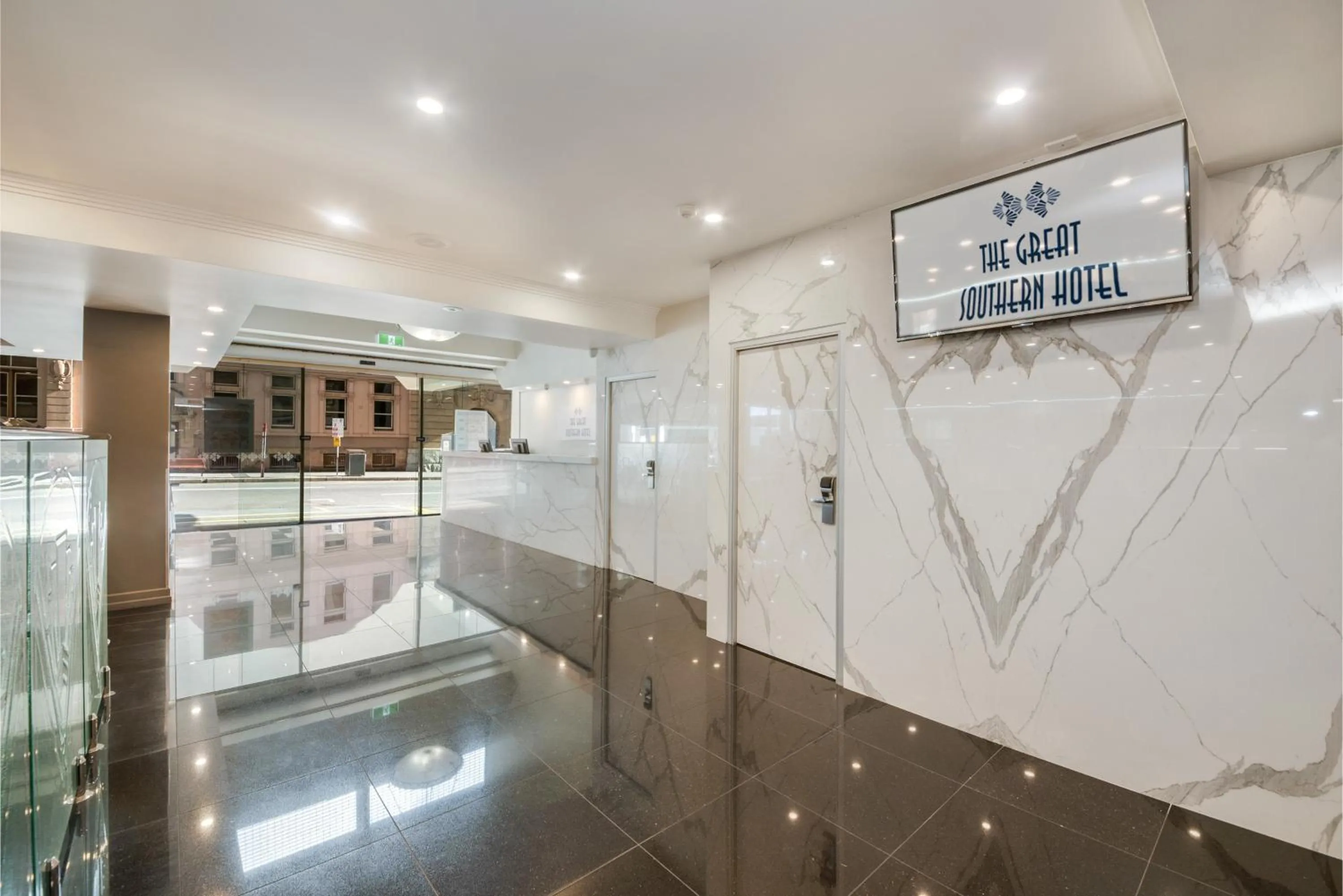 Lobby or reception in Great Southern Hotel Brisbane