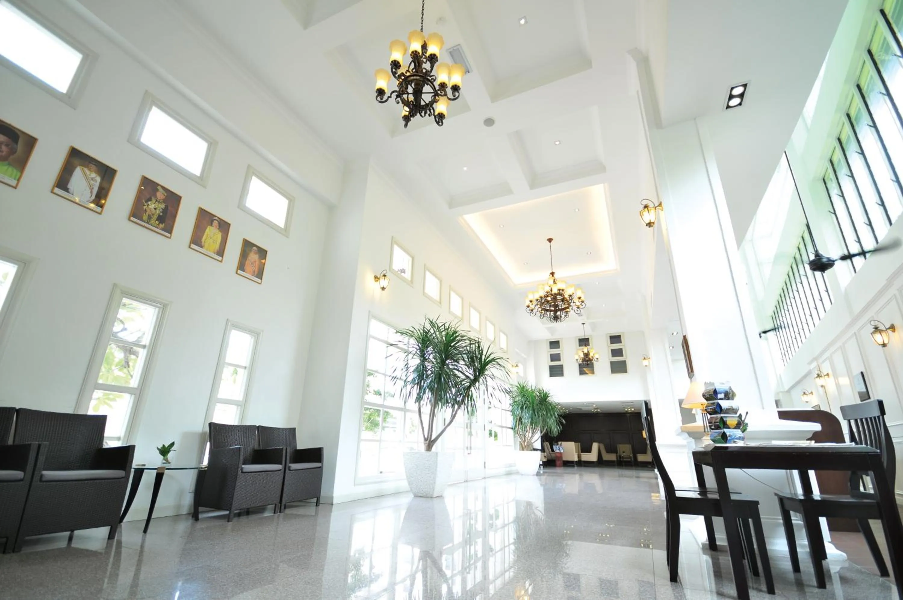 Seating area in The Sterling Boutique Hotel Melaka