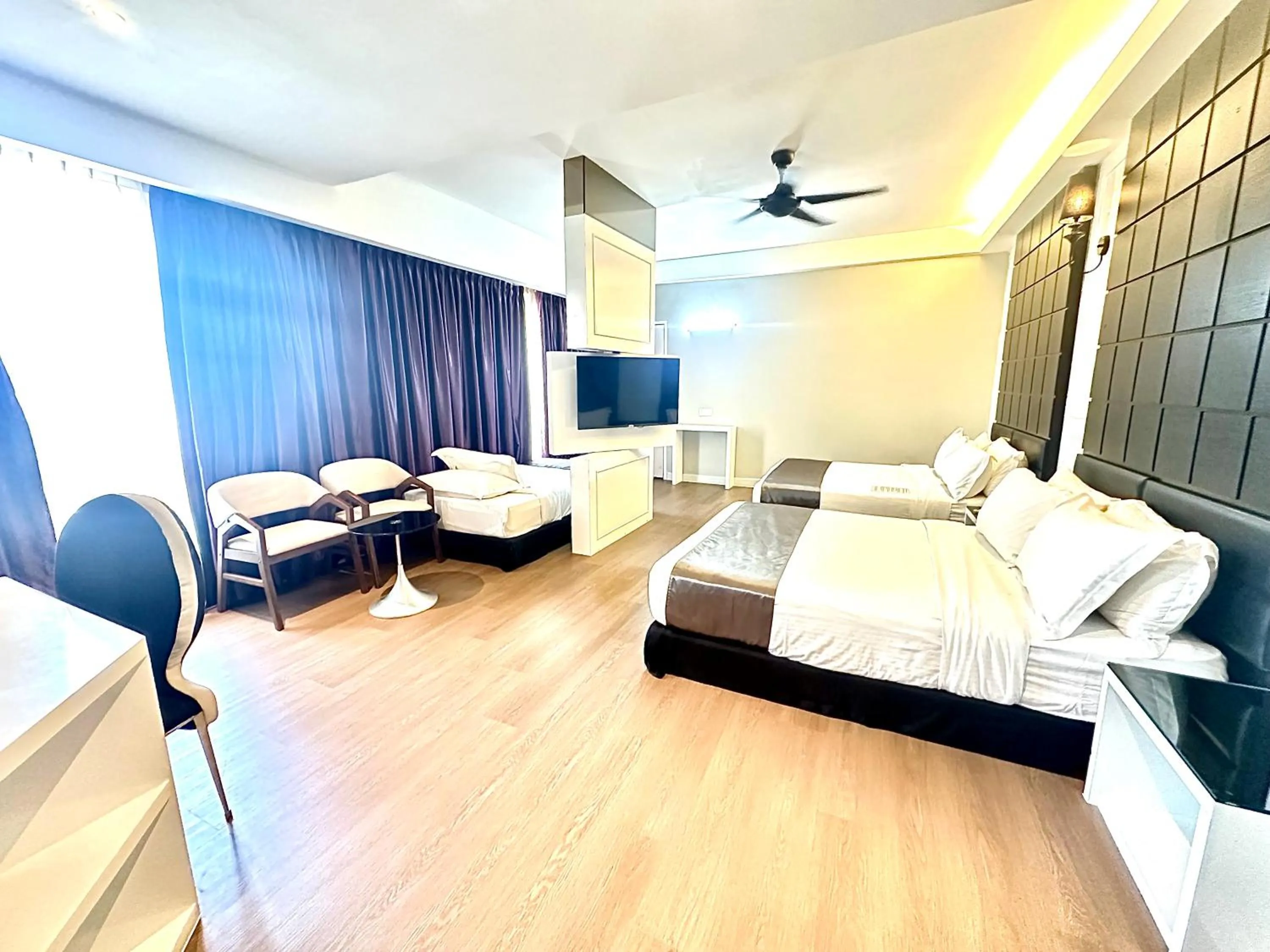 Bed in The Sterling Boutique Hotel Melaka