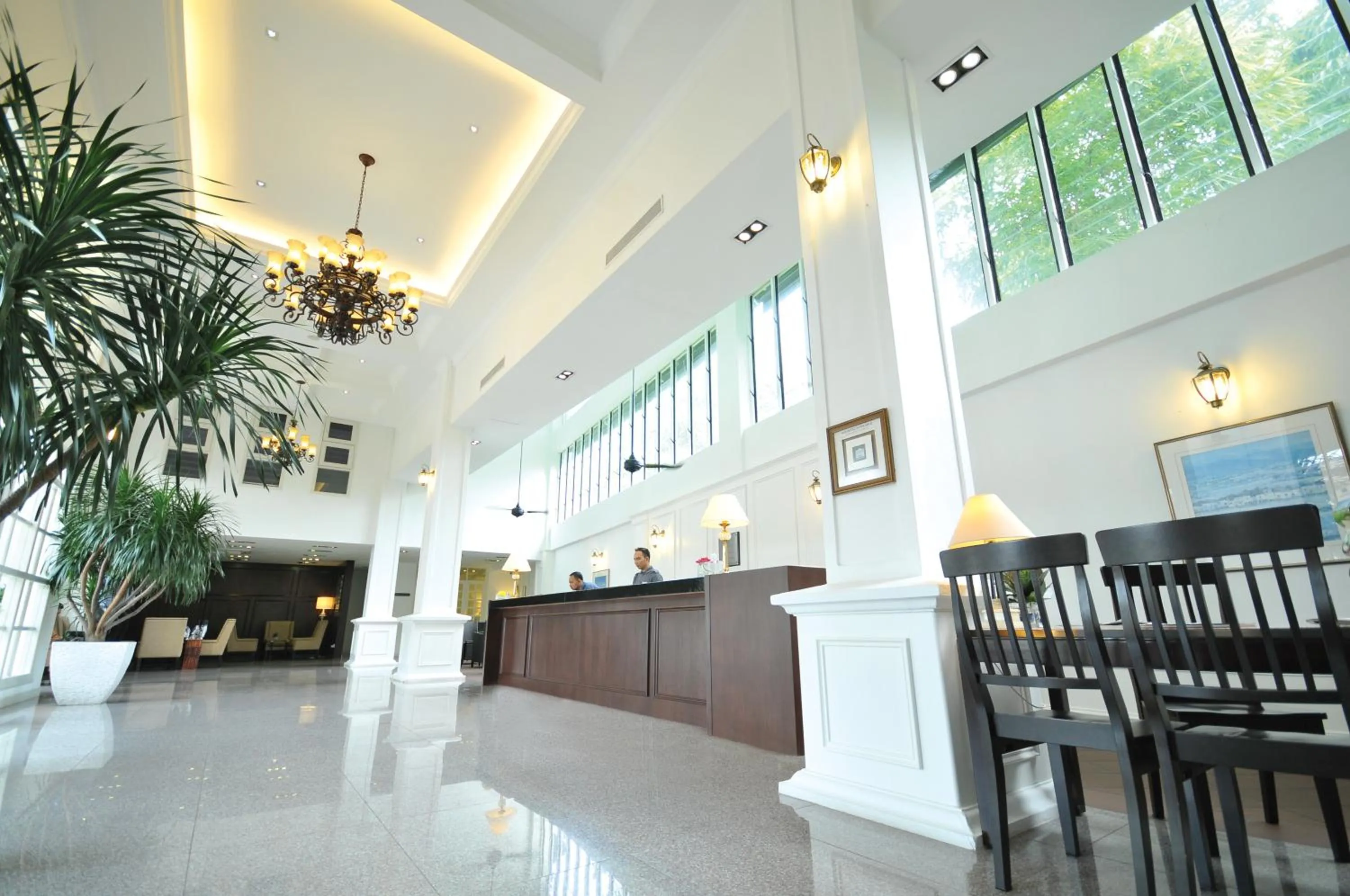 Lobby or reception in The Sterling Boutique Hotel Melaka