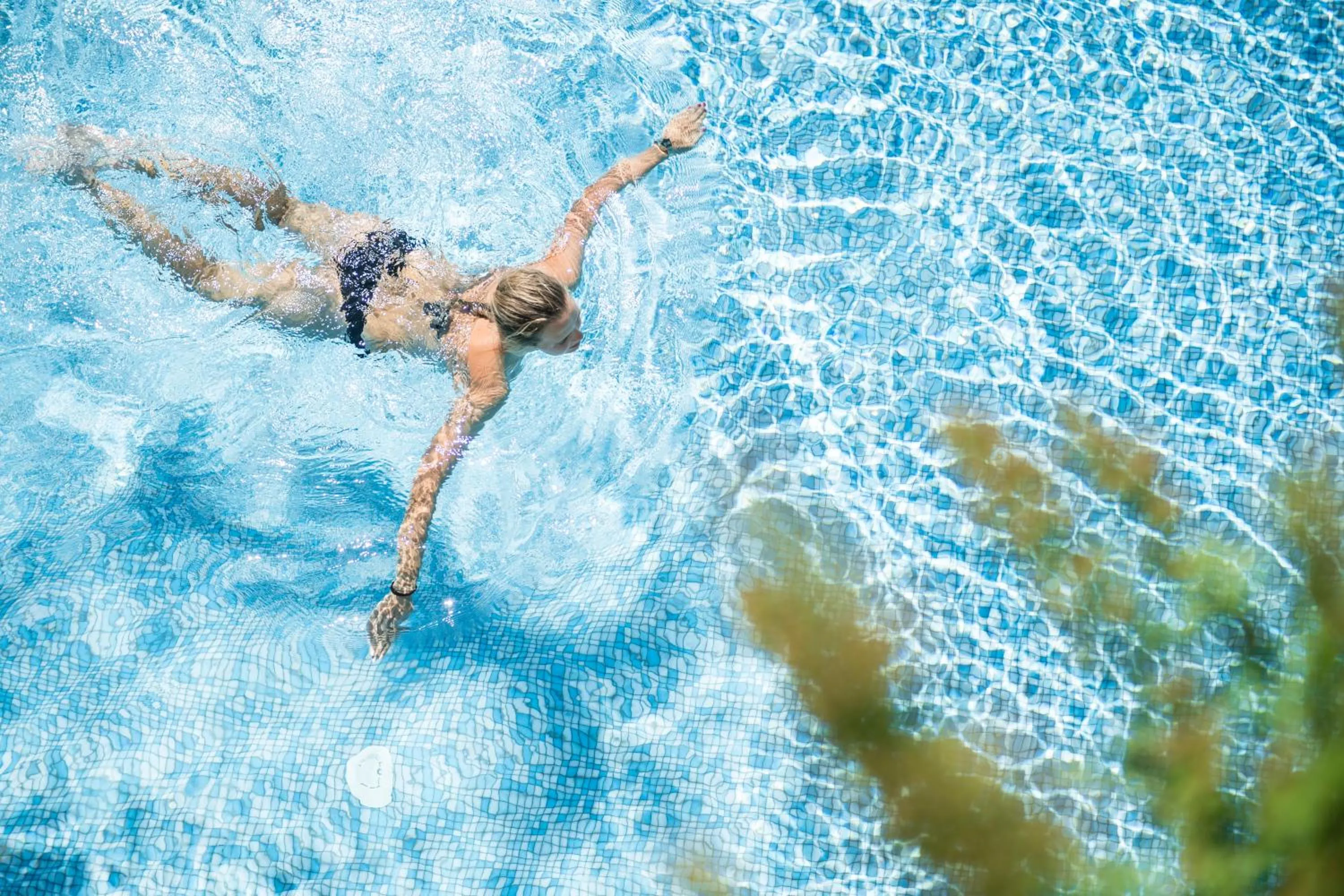 Swimming pool in Hotel Angelo Engel