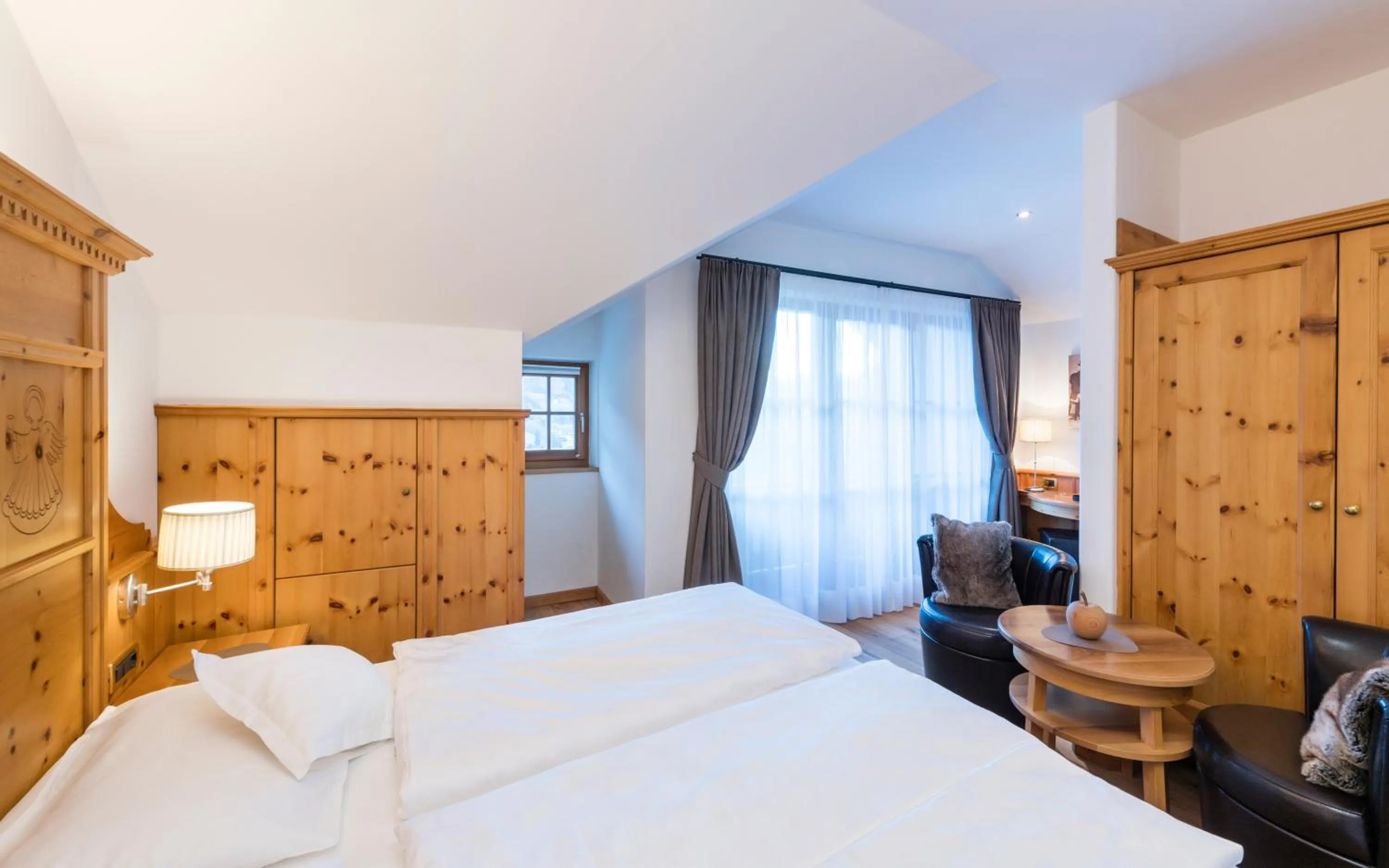 Bedroom, Bed in Hotel Angelo Engel