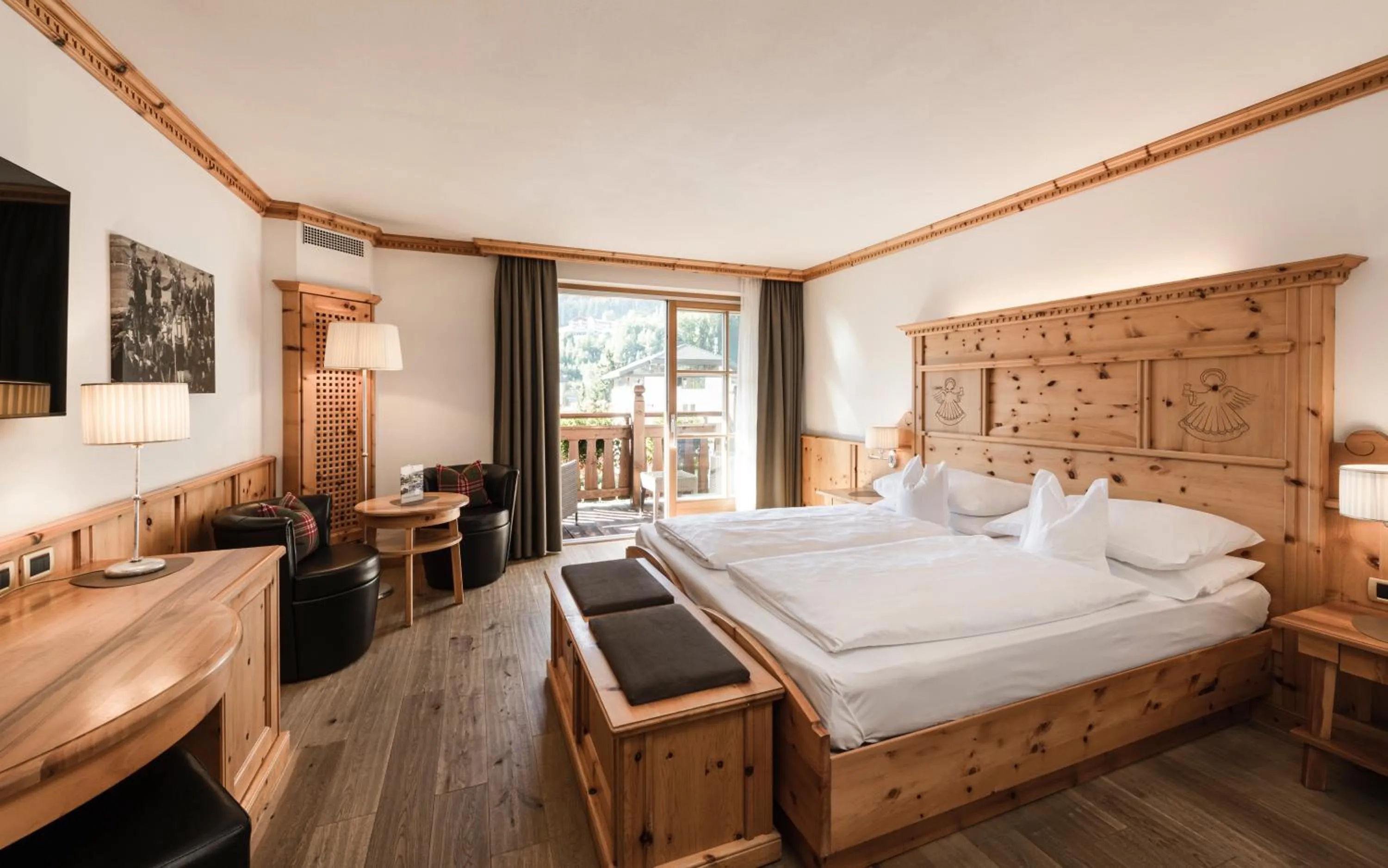 Bedroom, Bed in Hotel Angelo Engel