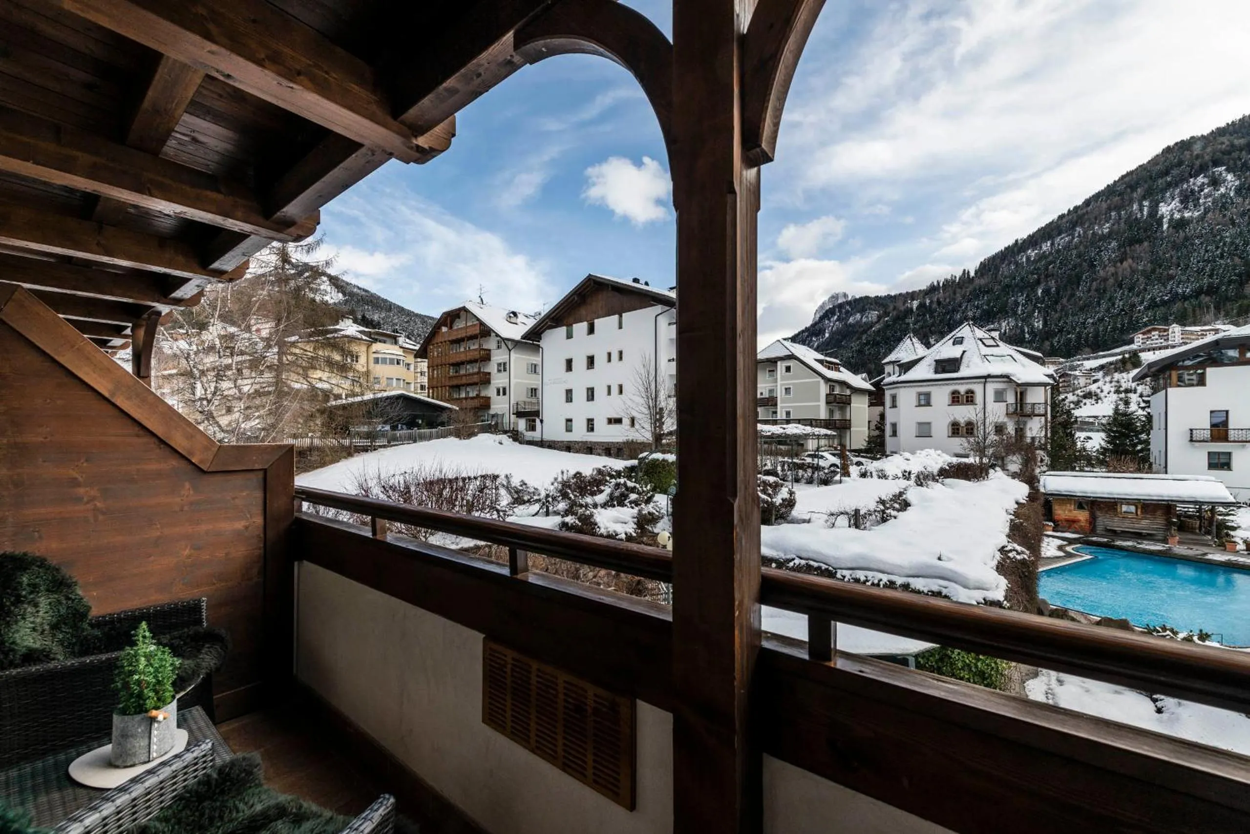 Balcony/Terrace in Hotel Angelo Engel