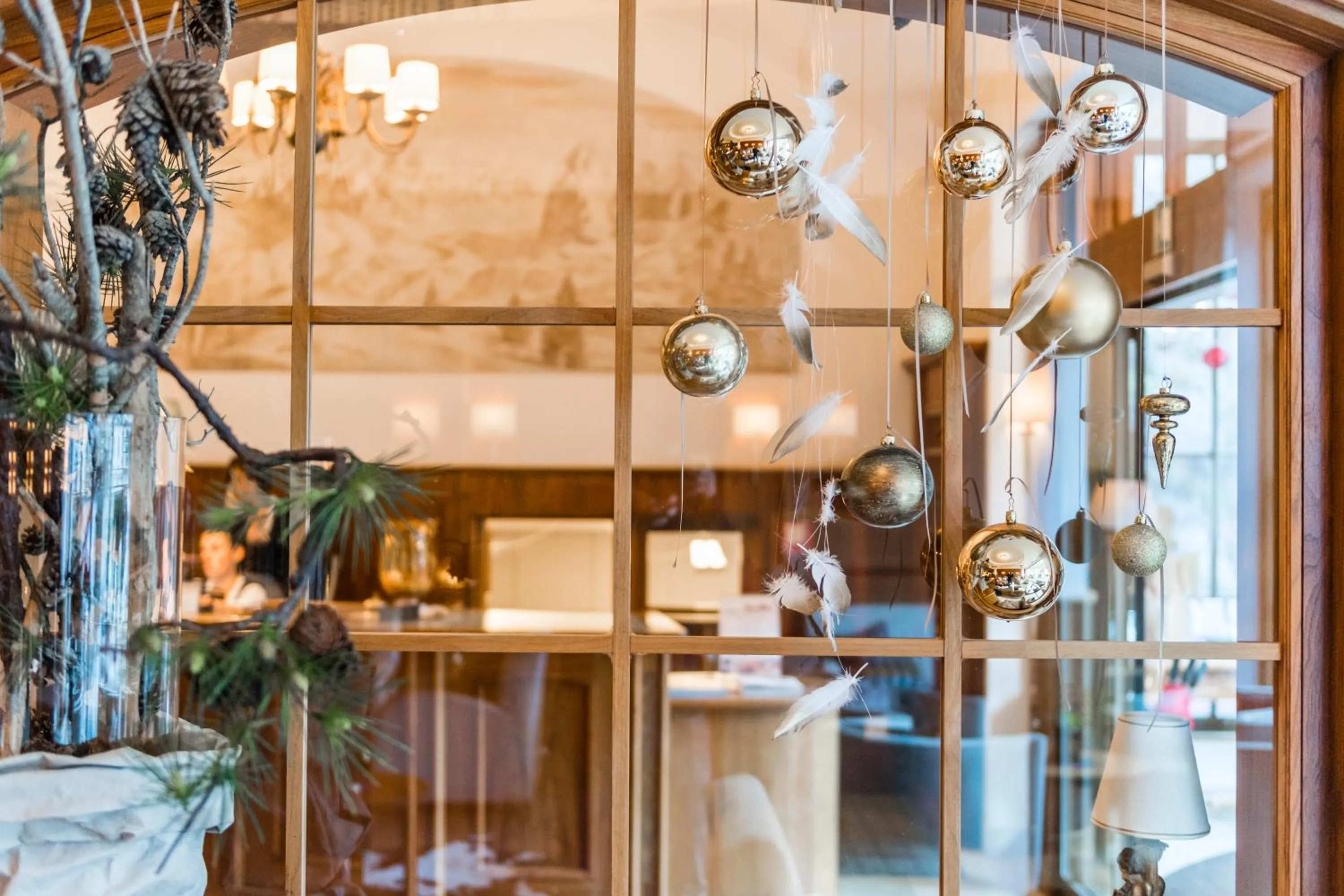 Decorative detail in Hotel Angelo Engel