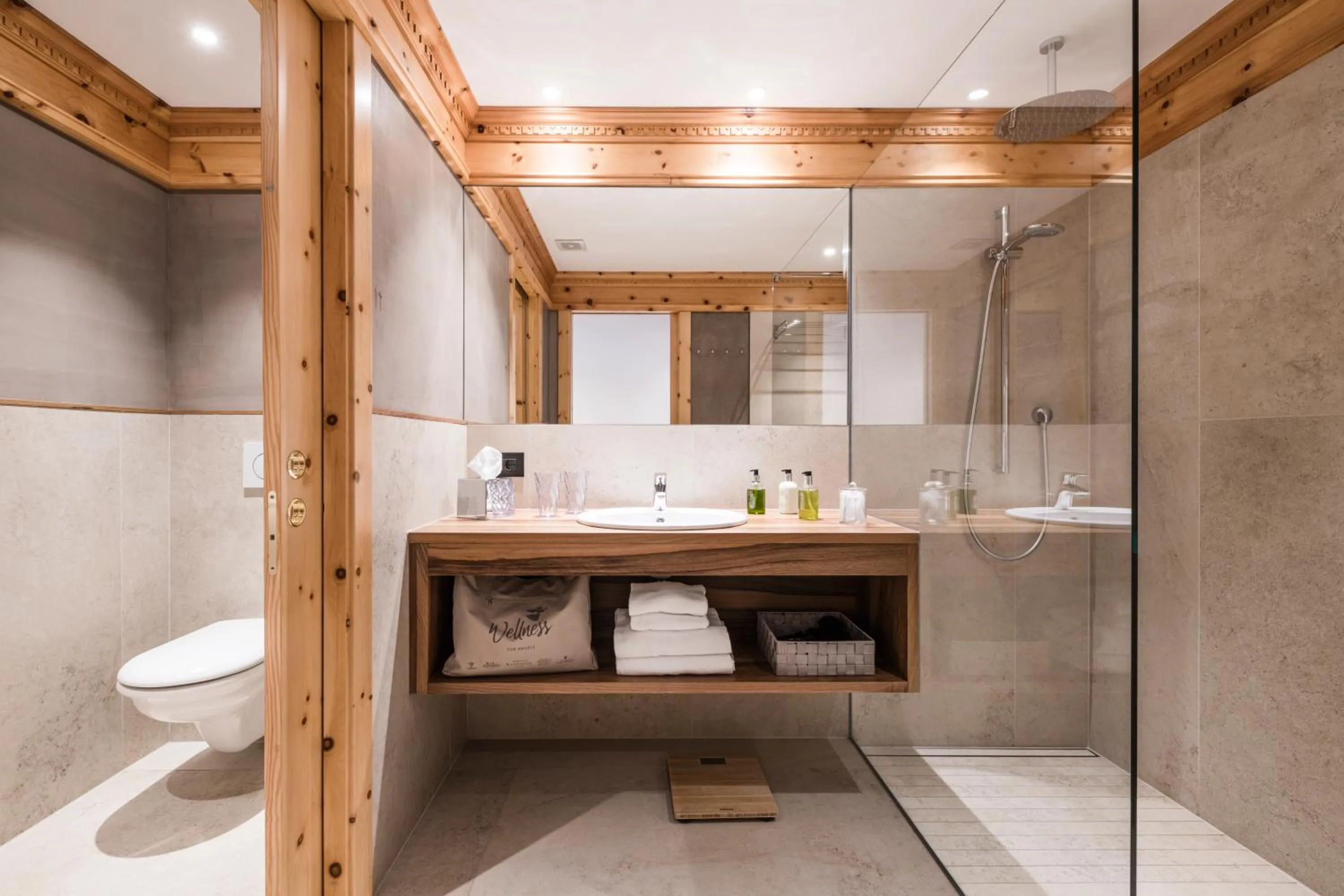 Bathroom in Hotel Angelo Engel