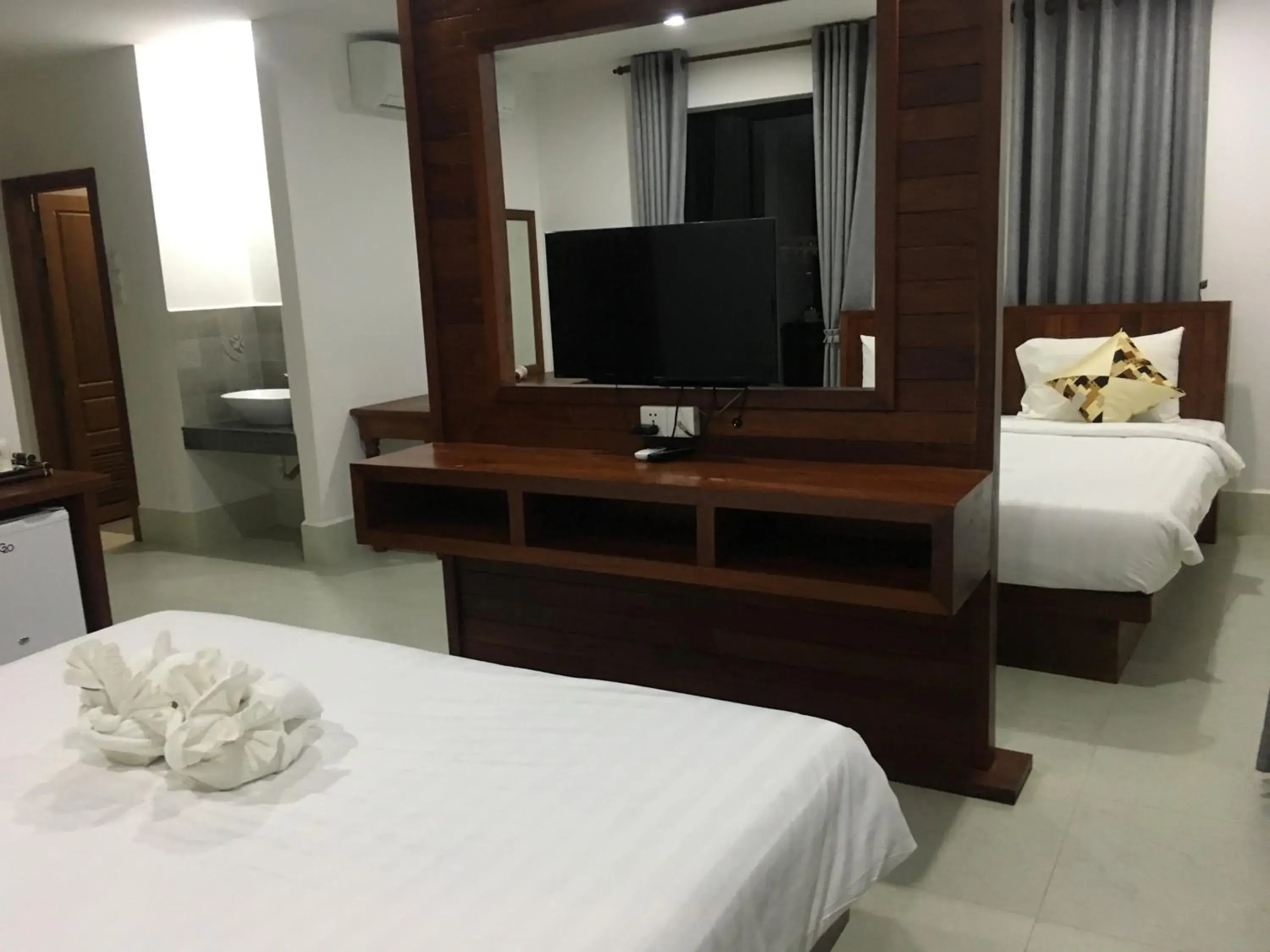 TV/Entertainment Center in Angkor City View Hotel